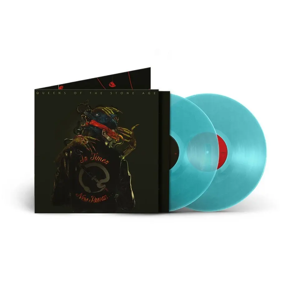 QUEENS OF THE STONE AGE · In Times New Roman... | TRANSPARENT BLUE 2LP QUEENS OF THE STONE AGE · In Times New Roman... | TRANSPARENT BLUE 2LP (Alternative Rock Vinyl)