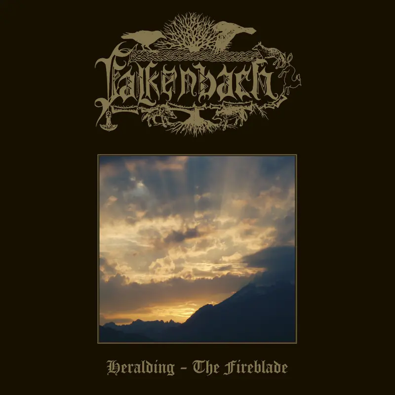 FALKENBACH - Heralding - The Fireblade · BLACK LP 1