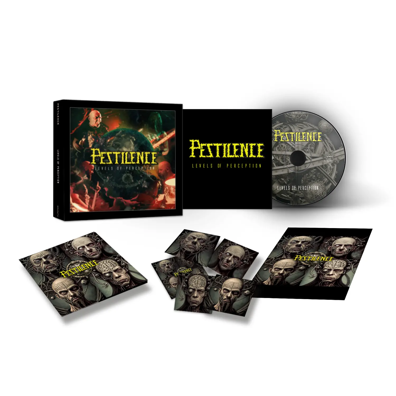 PESTILENCE · Levels of Perception | CDBOX PESTILENCE · Levels of Perception | CDBOX (Death Metal CDs)
