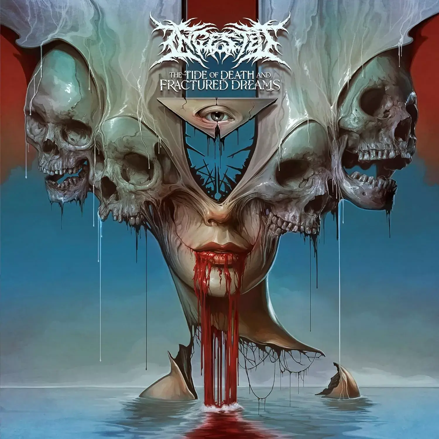 INGESTED - The Tide of Death and Fractured Dreams · DIGIPAK CD