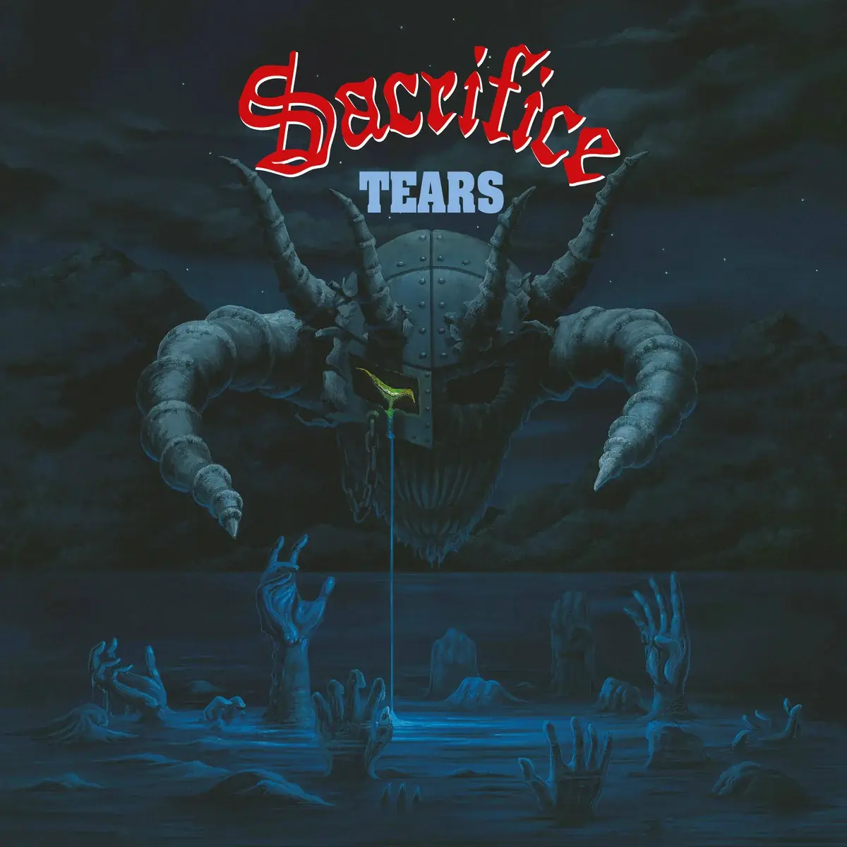 SACRIFICE · Tears | BLACK LP (Thrash Metal Vinyl) · Picture 1