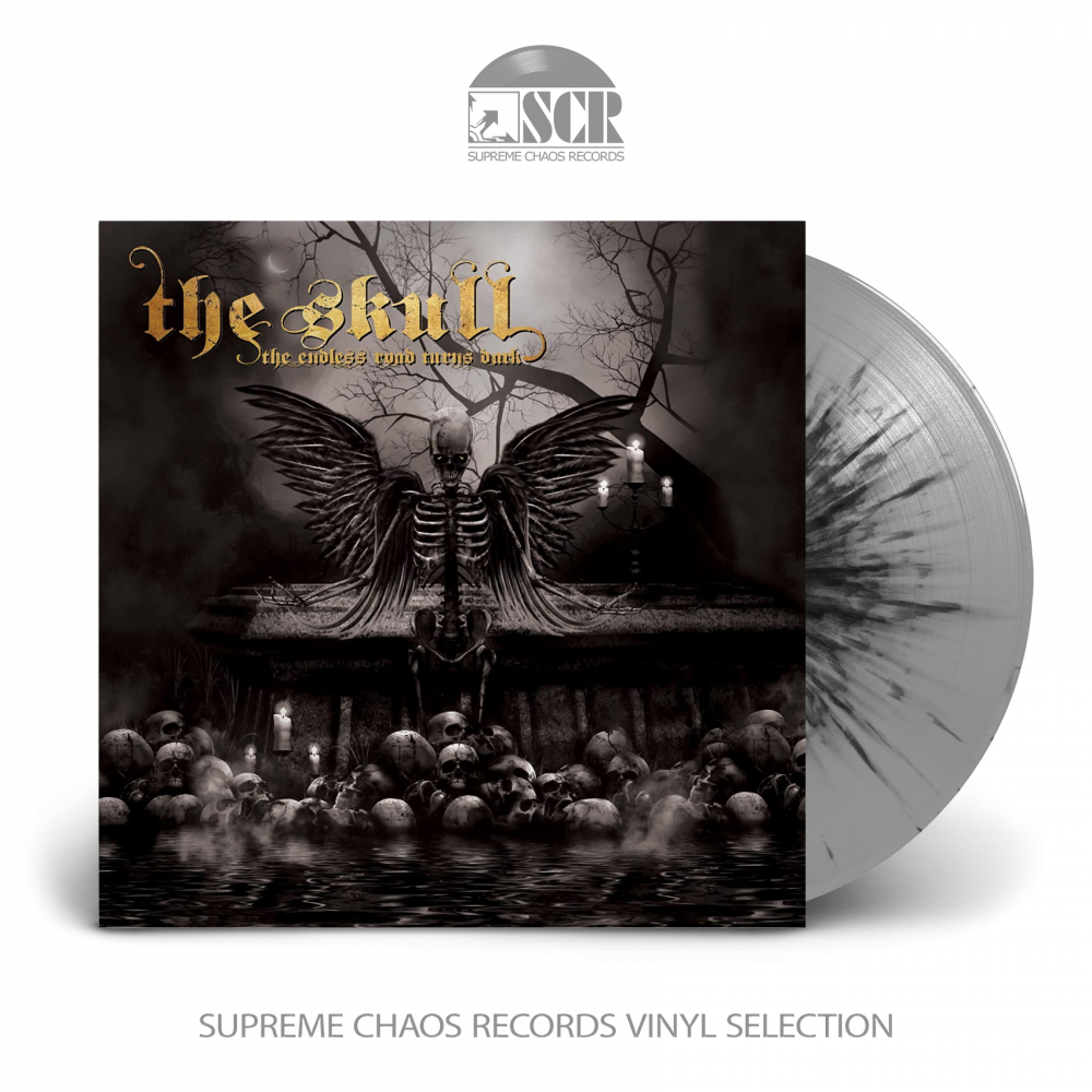THE SKULL - The Endless Road Turns Dark · GREY/BLACK LP