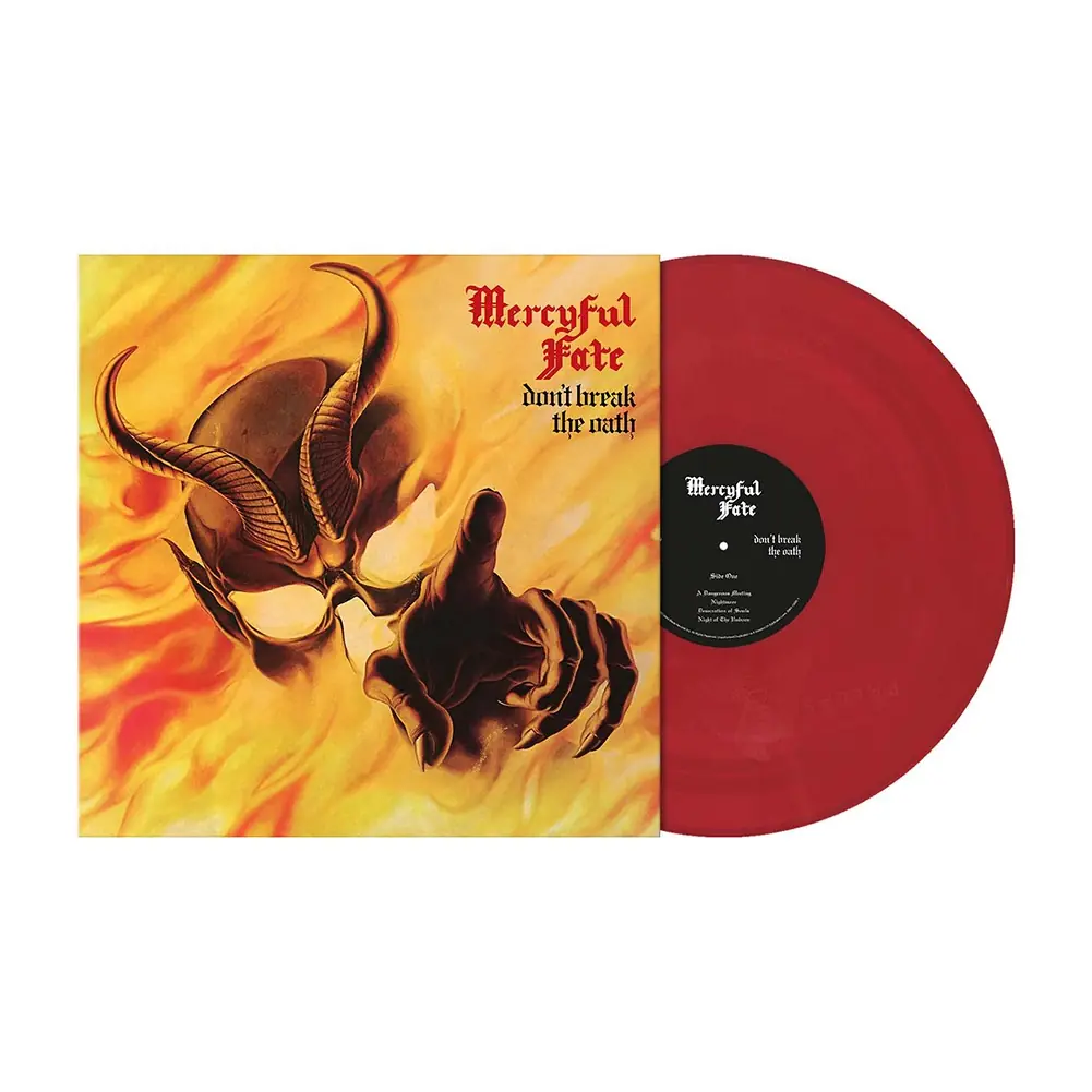 MERCYFUL FATE - Don't Break the Oath (40th Anniversary Re-Issue) · RUBY RED LP
