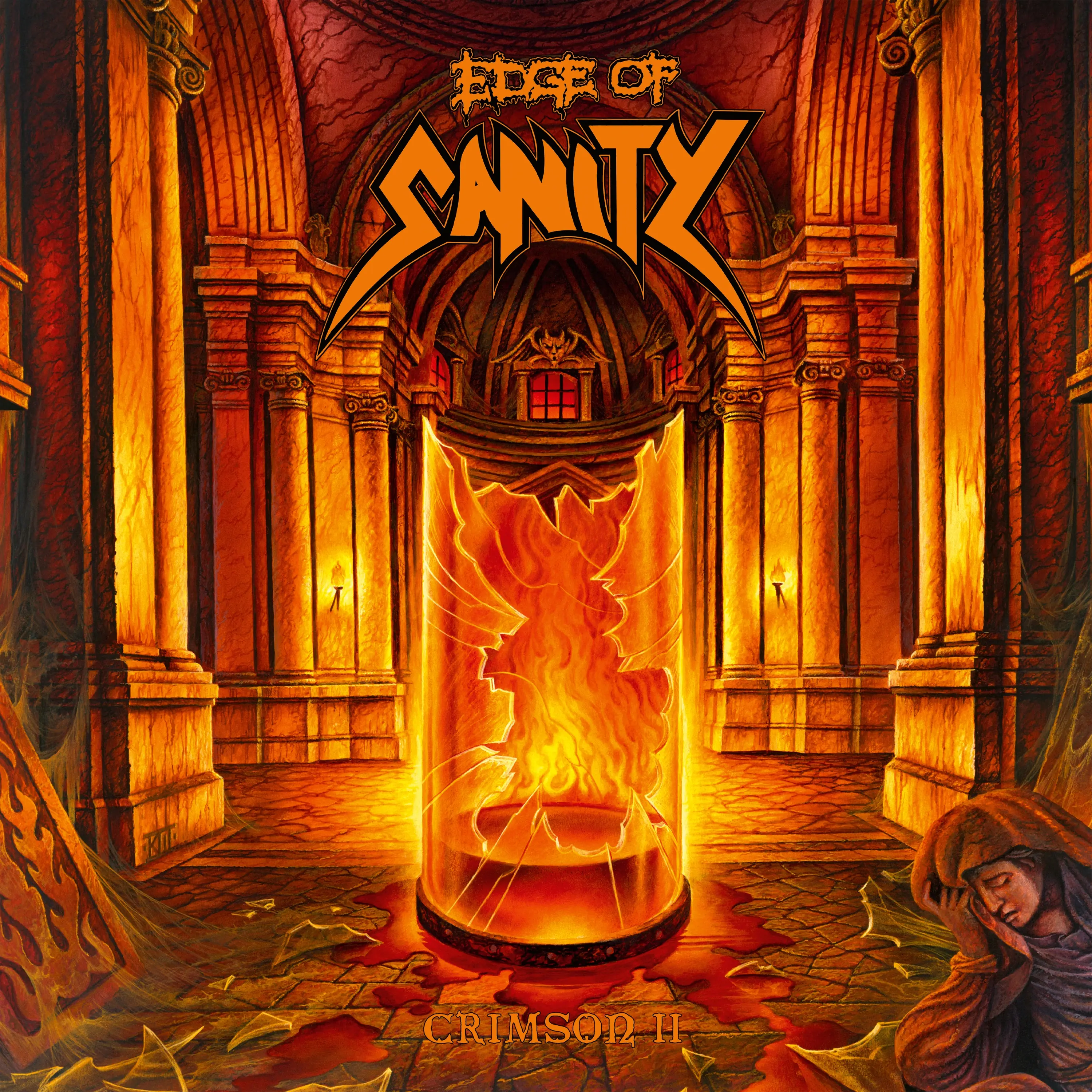 EDGE OF SANITY · Crimson II (B-Stock) | RED LP (Progressive Death Metal Vinyl) · Picture 1
