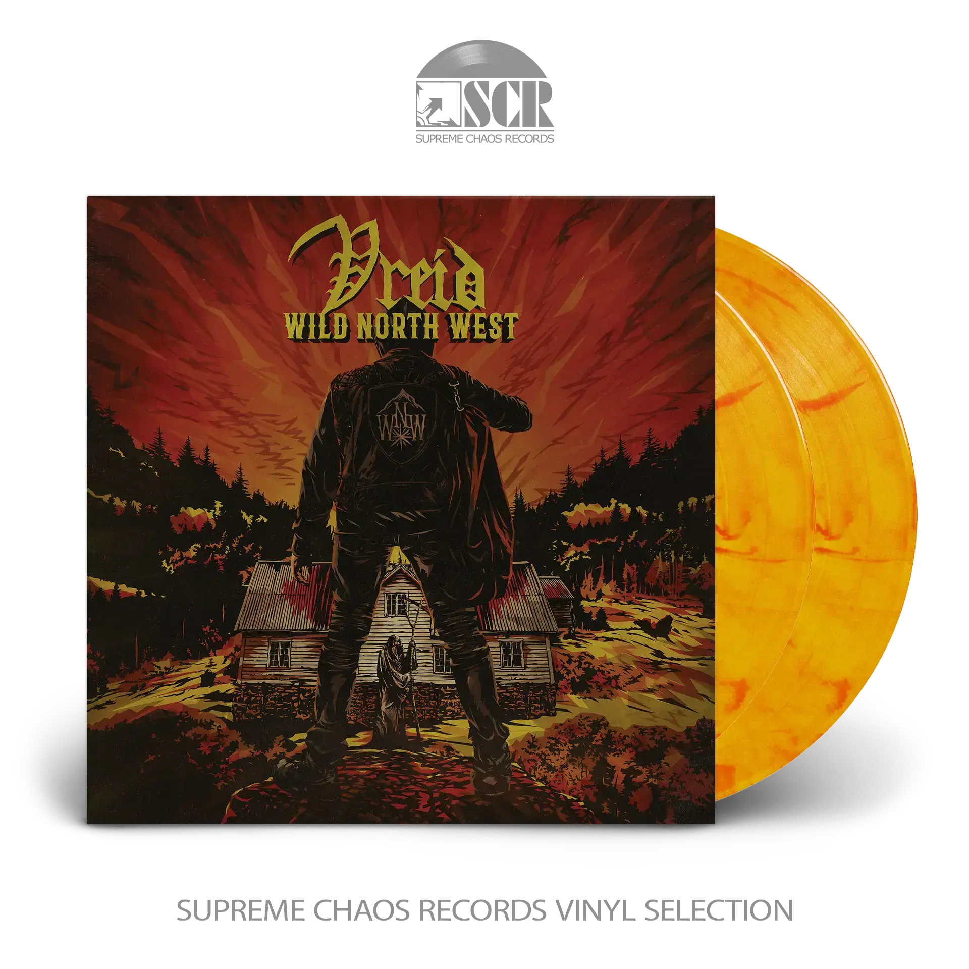 VREID · Wild North West | YELLOW/RED/ORANGE 2LP VREID · Wild North West | YELLOW/RED/ORANGE 2LP (Black Metal Vinyl)