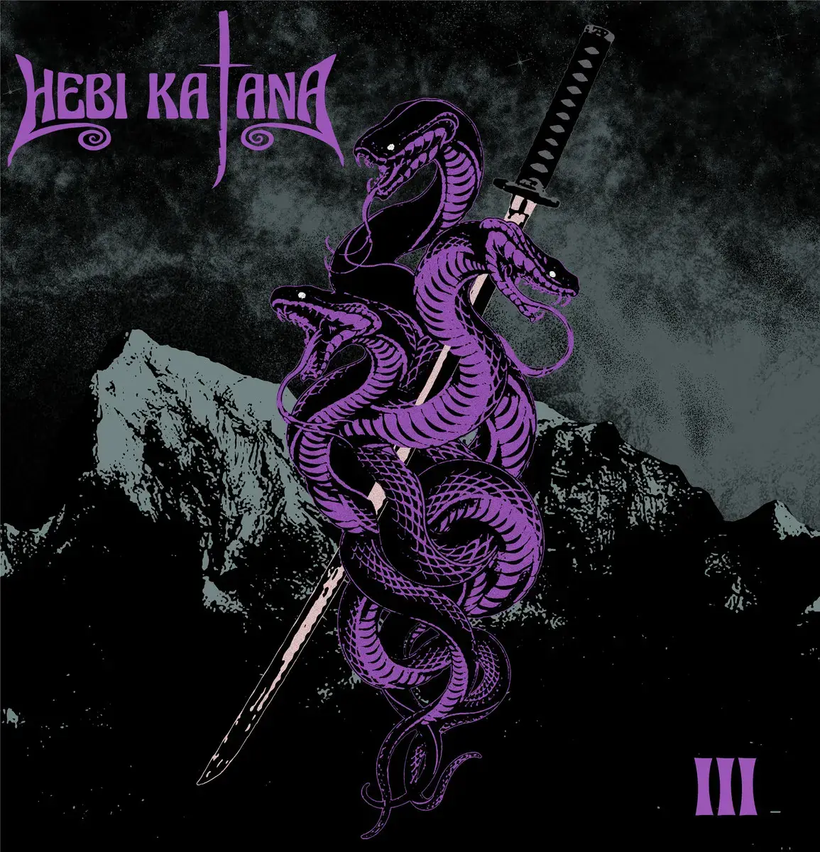 HEBI KATANA - III · CLEAR LP · Picture 1 HEBI KATANA - III · CLEAR LP (Stoner Rock/Doom Metal Vinyl) · Picture 1