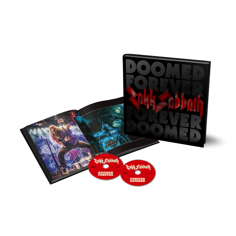 ZAKK SABBATH - Doomed Forever Forever Doomed · ARTBOOK 2CD (Heavy Metal CDs)