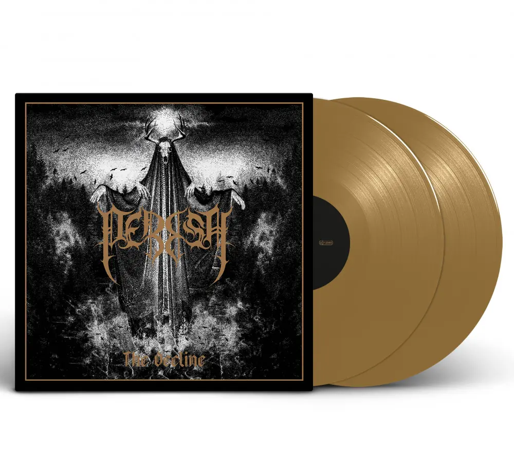 PERISH - The Decline · GOLD 2LP PERISH - The Decline · GOLD 2LP (Black Metal Vinyl)