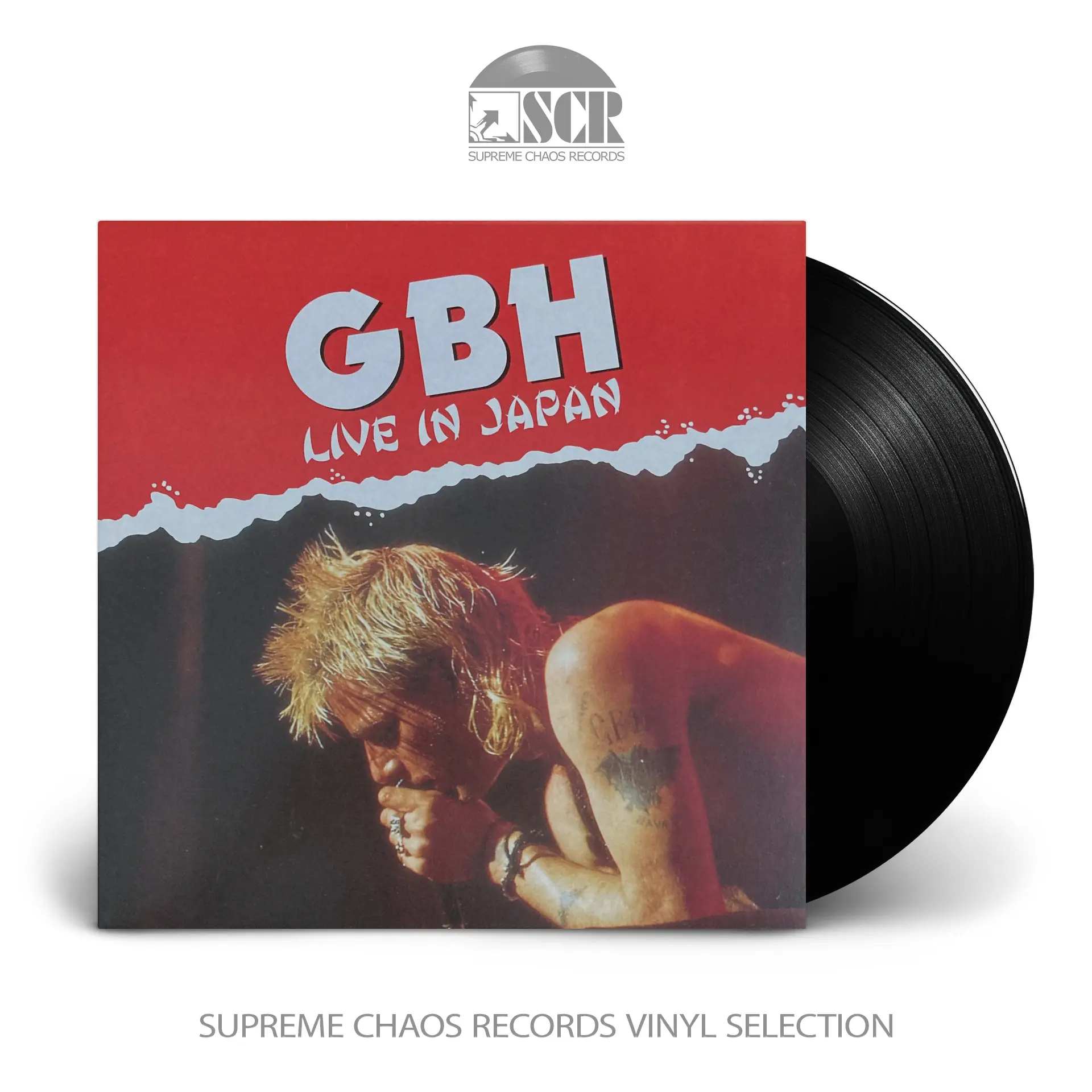 GBH - Live In Japan · BLACK LP