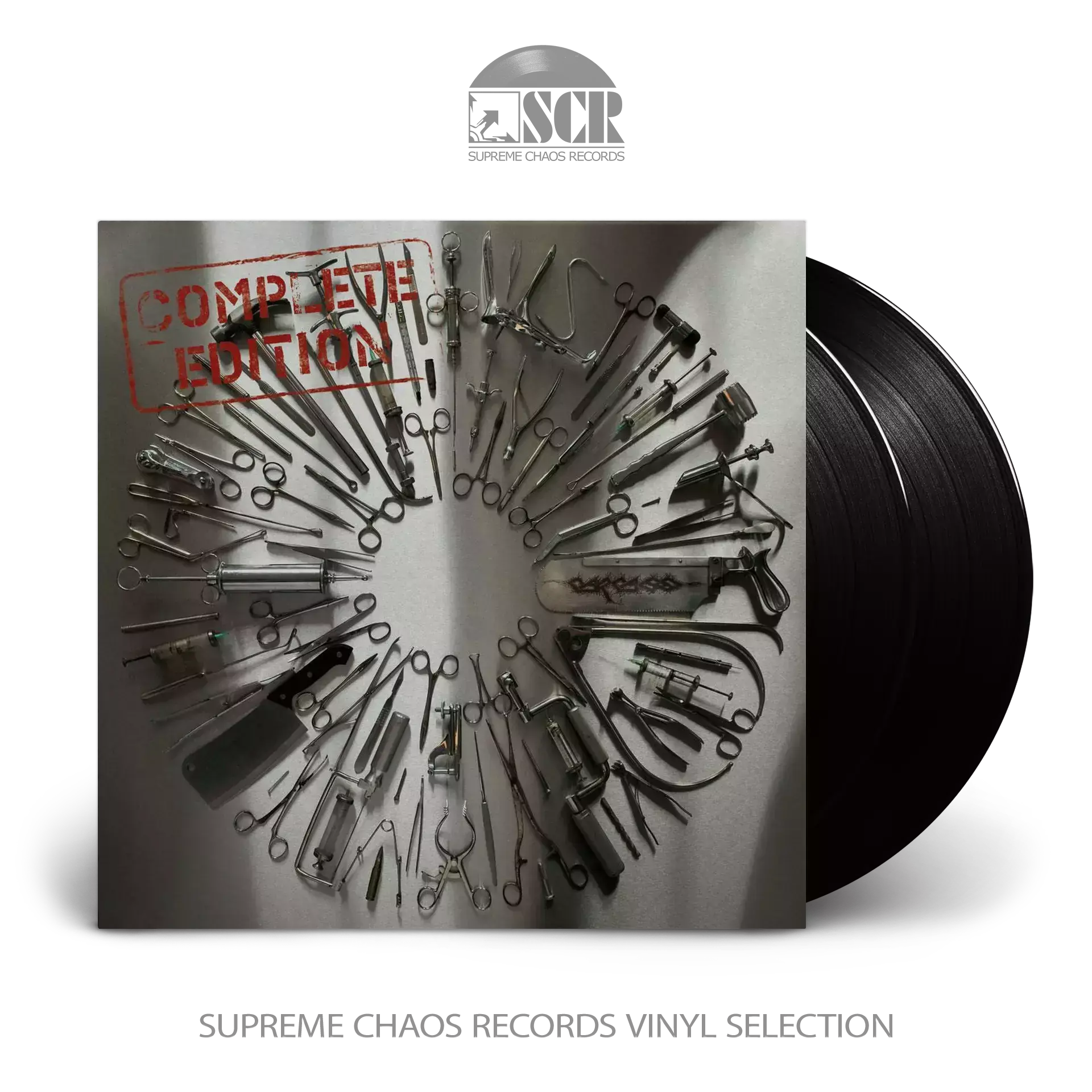 CARCASS · Surgical Steel (Complete Edition) | BLACK DLP CARCASS · Surgical Steel (Complete Edition) | BLACK DLP (Death Metal Vinyl)