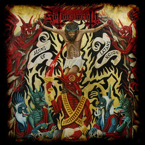 SATAN´S WRATH - Aeons Of Satan's Reign · FLESH/BLOOD/BLACK LP