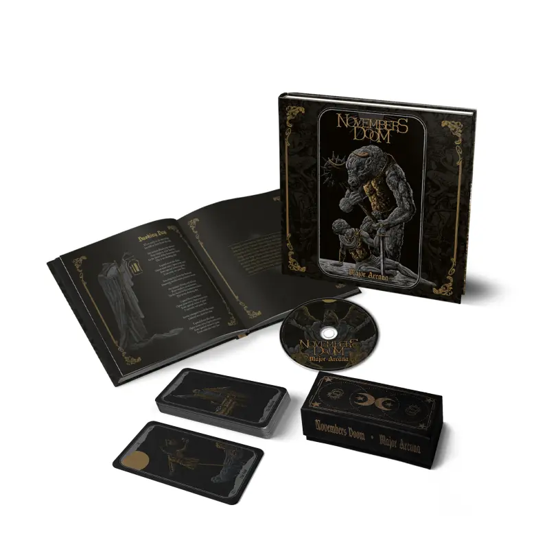 NOVEMBERS DOOM - Major Arcana · ARTBOOK CD BUNDLE (Dark Metal/Doom Metal/Death Metal CDs)