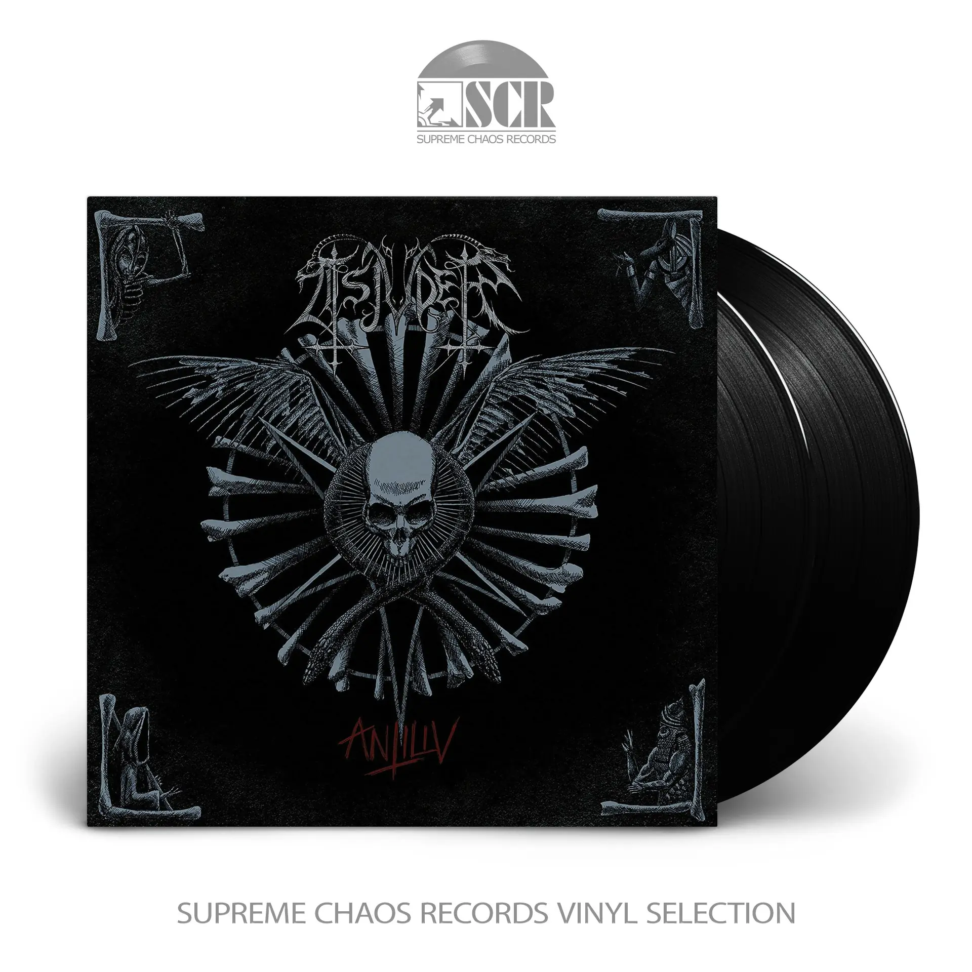 TSJUDER · Antiliv | BLACK 2LP TSJUDER · Antiliv | BLACK 2LP (Black Metal Vinyl)