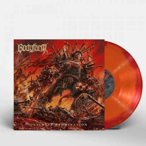 BODYFARM - Ultimate Abomination · RED/ORANGE SWIRL LP