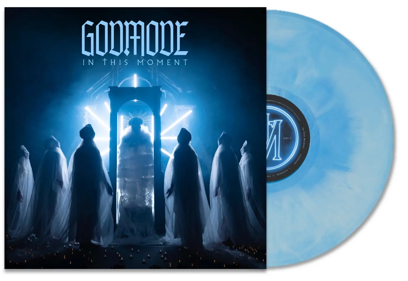 IN THIS MOMENT - Godmode · OPAQUE GALAXY BLUE LIGHT LP (Alternative Metal Vinyl)