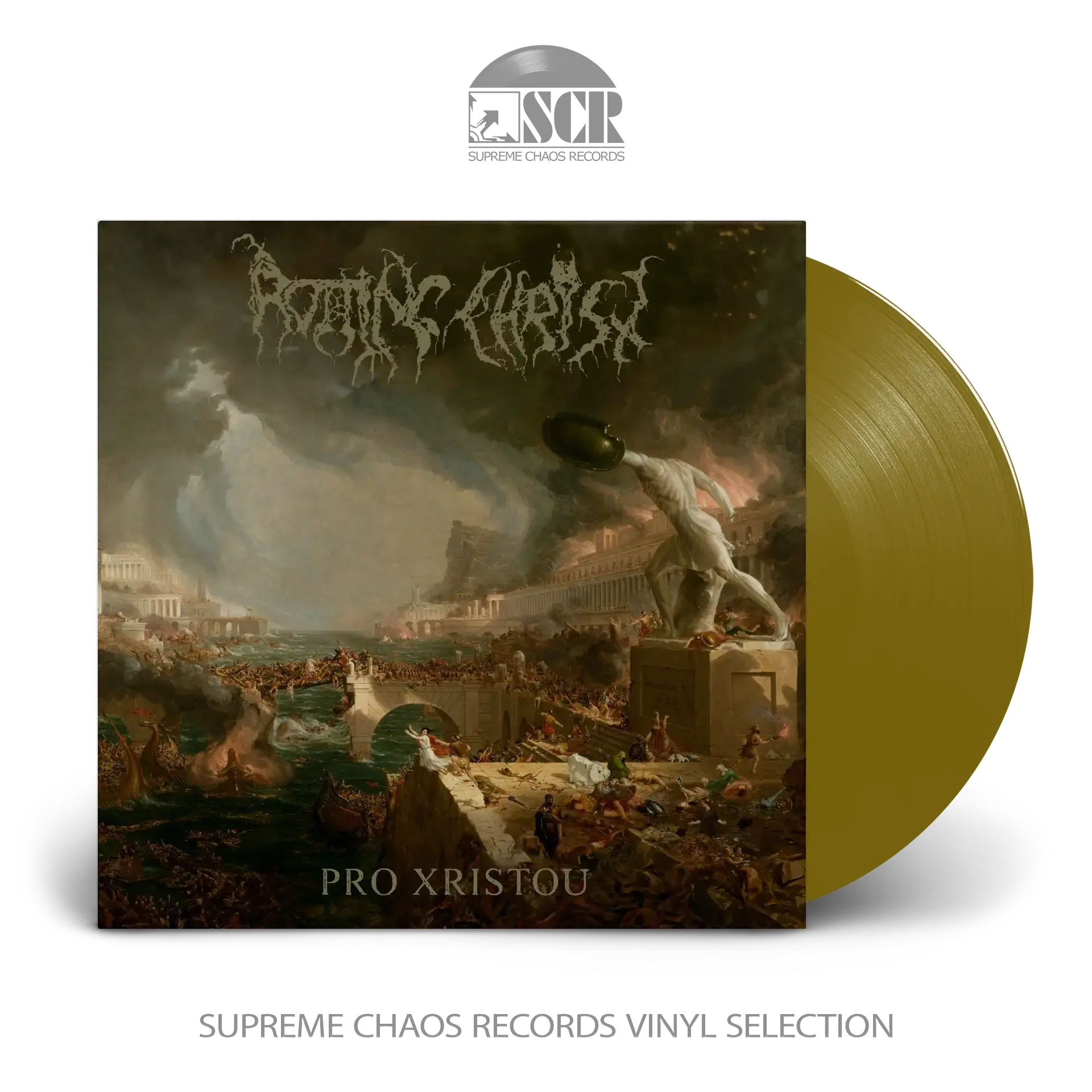 ROTTING CHRIST · Pro Xristou | GOLD LP (Black Metal/Death Metal Vinyl)