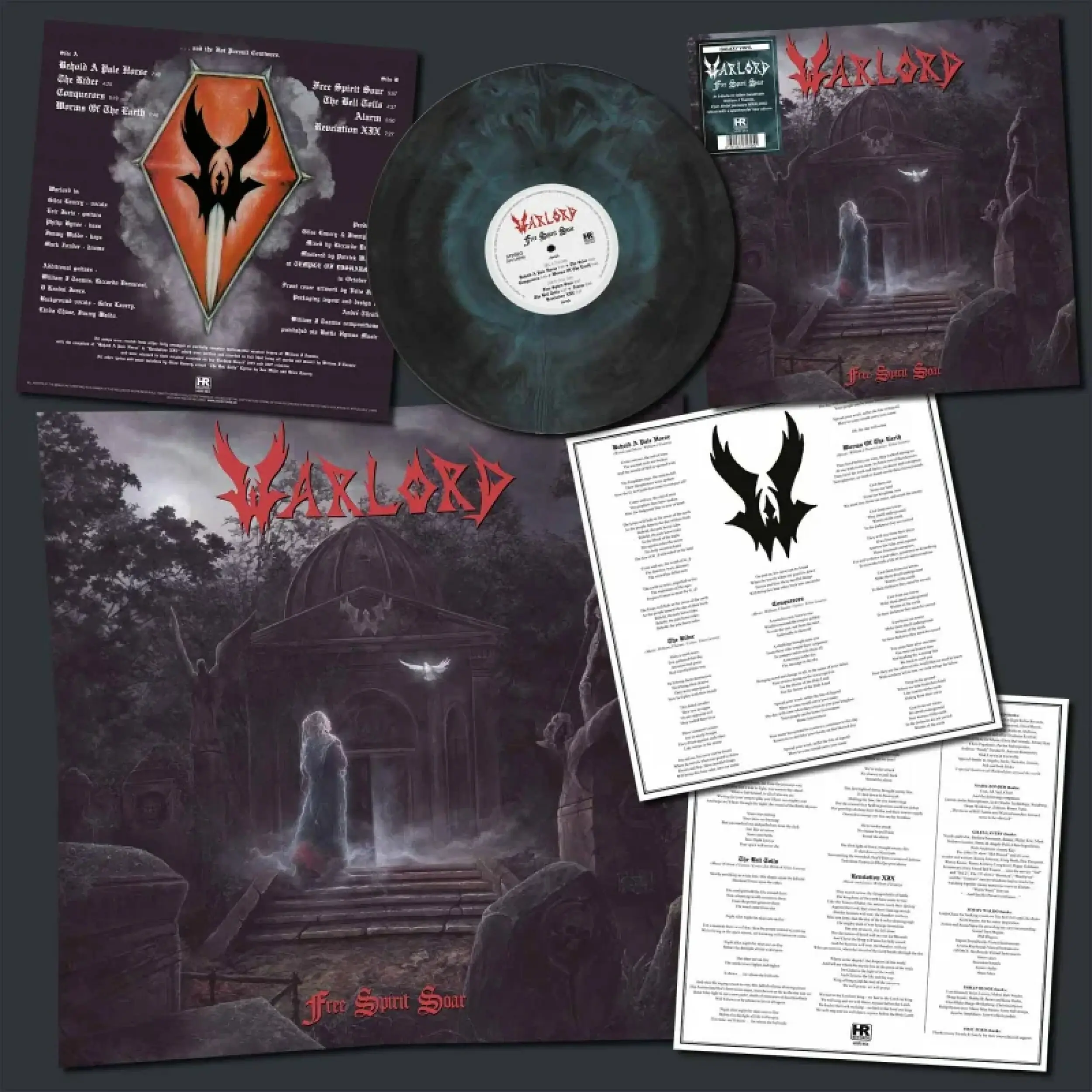 WARLORD · Free Spirit Soar | GALAXY LP WARLORD · Free Spirit Soar | GALAXY LP (Thrash Metal Vinyl)