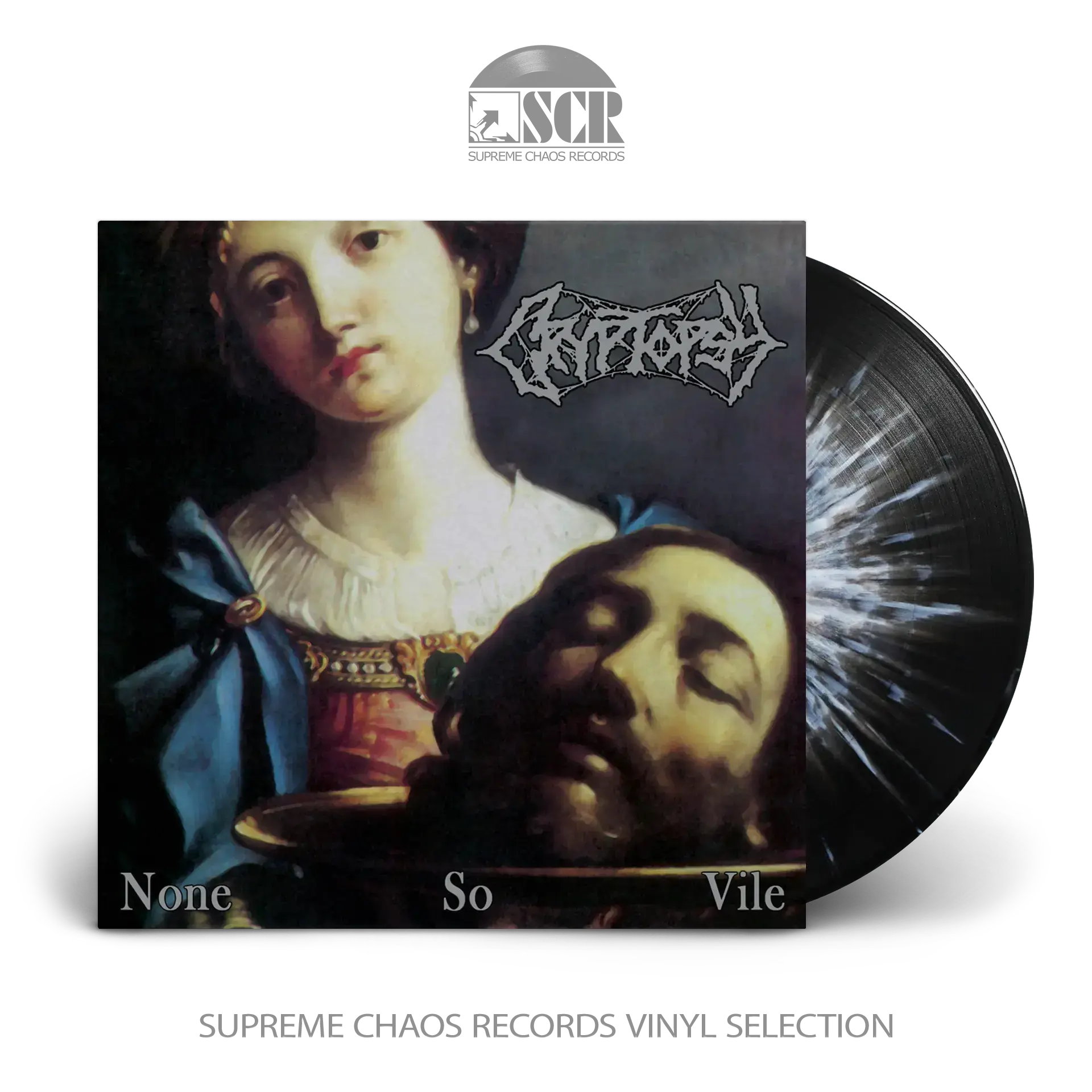 CRYPTOPSY · None So Vile | BLACK/WHITE SPLATTER LP (Technical Death Metal Vinyl)