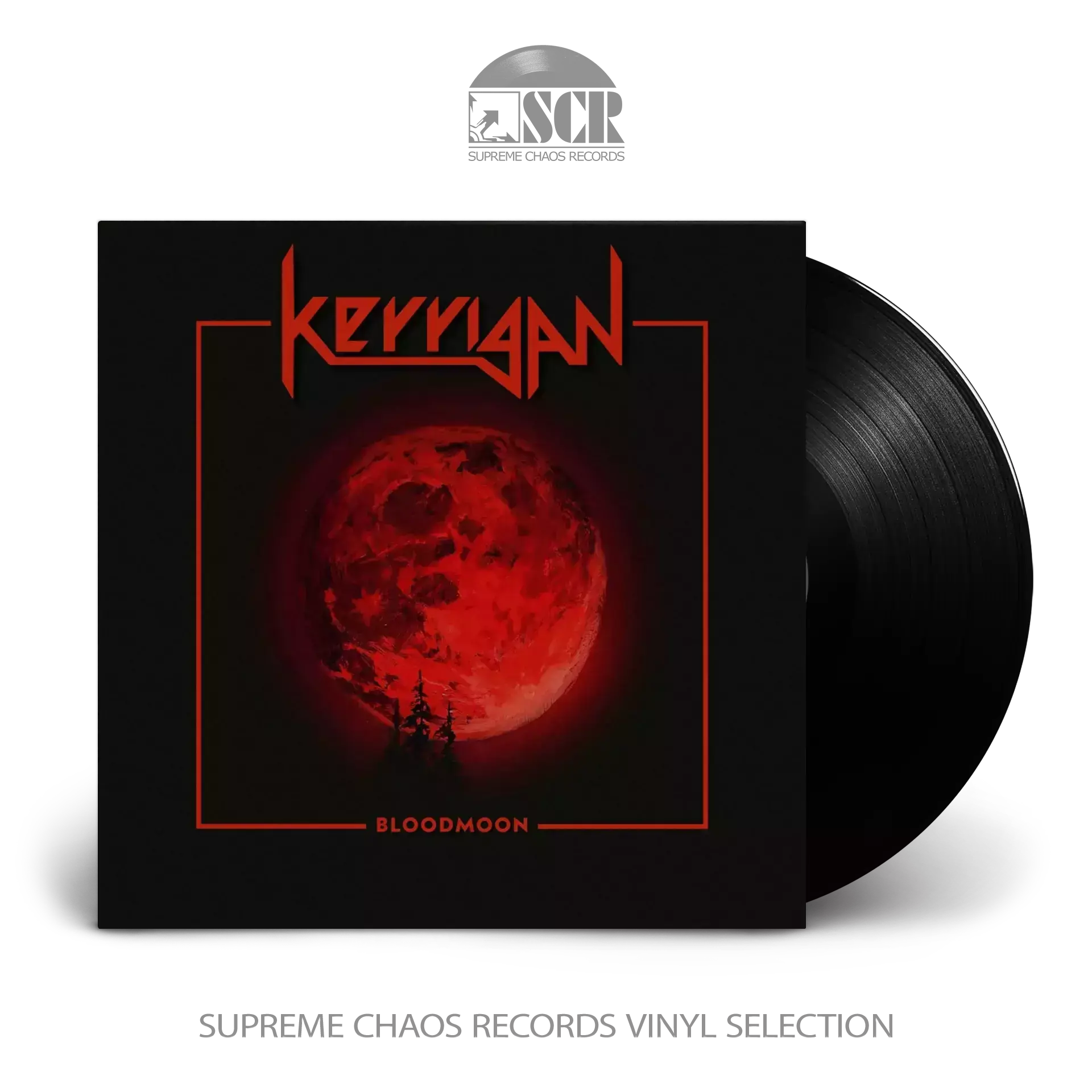 KERRIGAN · Bloodmoon | BLACK LP KERRIGAN · Bloodmoon | BLACK LP (Heavy Metal Vinyl)