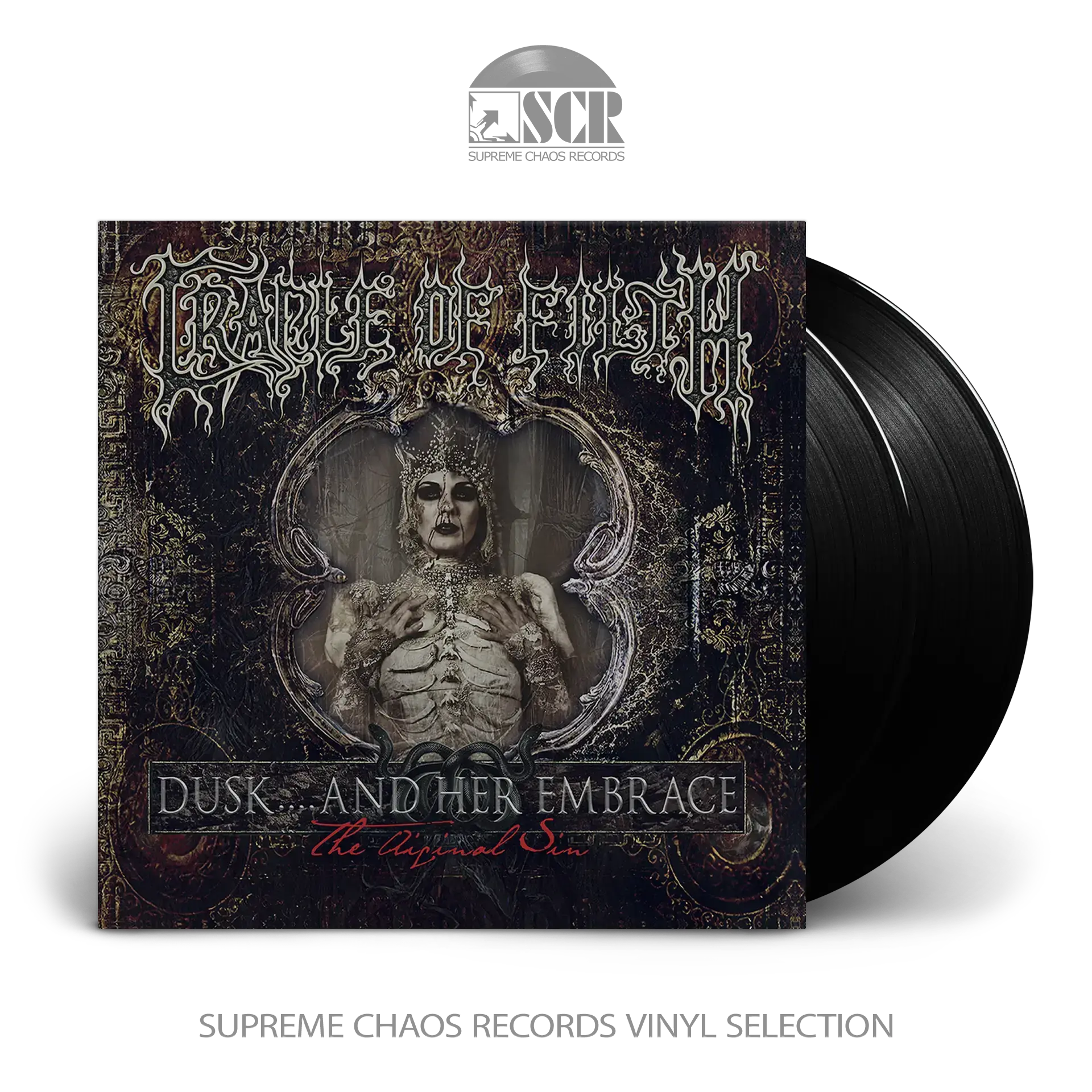 CRADLE OF FILTH - Dusk And Her Embrace (The Original Sin) · BLACK 2LP CRADLE OF FILTH - Dusk And Her Embrace (The Original Sin) · BLACK 2LP (Gothic Metal/Black Metal Vinyl)