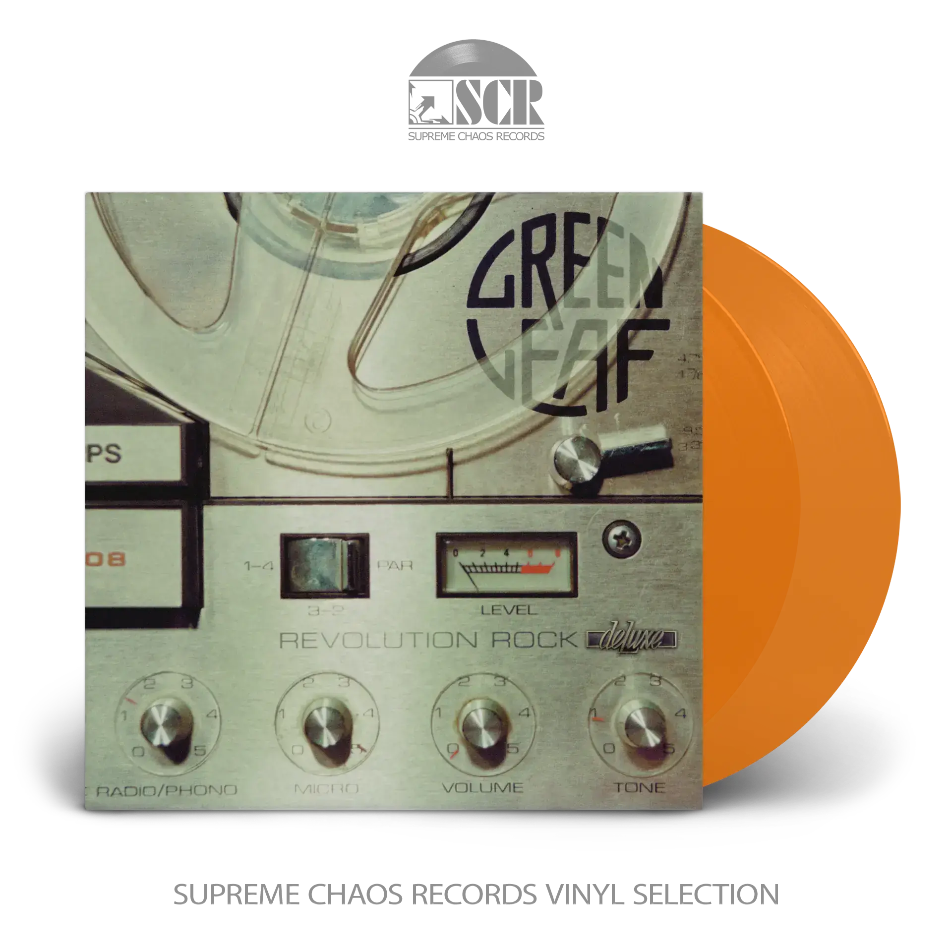 GREENLEAF - Revolution Rock Deluxe · TRANSPARENT ORANGE CRUSH 2LP