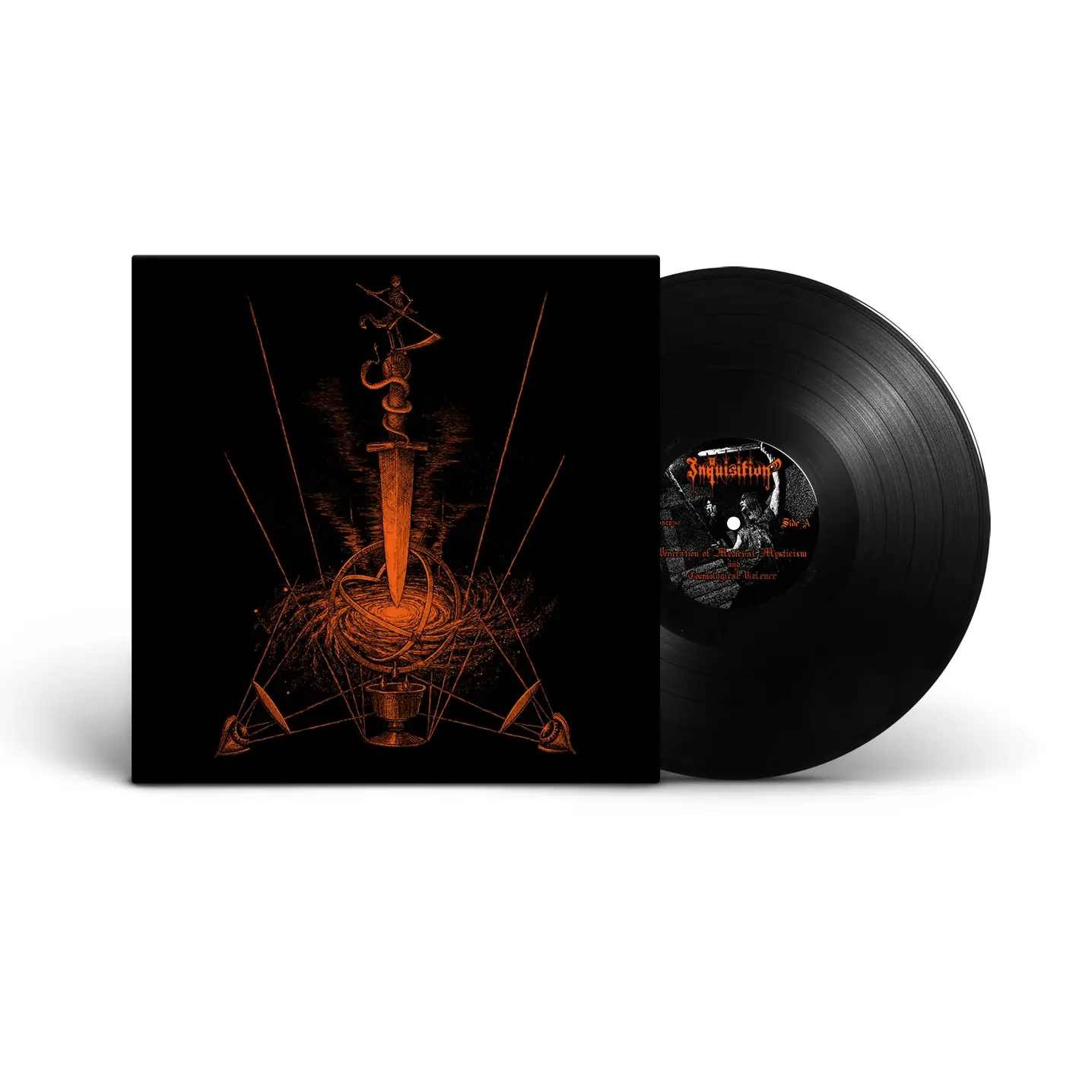 INQUISITION - Veneration of Medieval Mysticism and Cosmological Violence · BLACK LP INQUISITION - Veneration of Medieval Mysticism and Cosmological Violence · BLACK LP (Black Metal Vinyl)