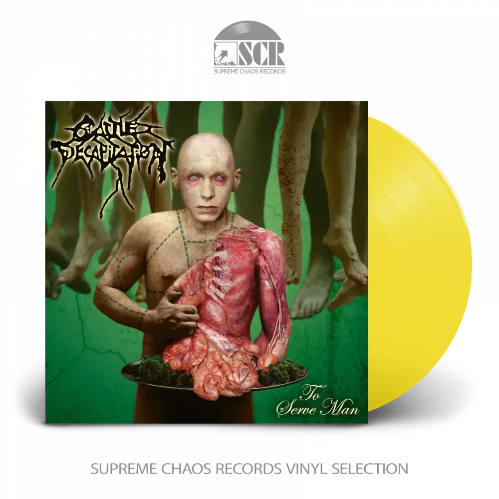 CATTLE DECAPITATION · To Serve Man | TRANSPARENT YELLOW LP CATTLE DECAPITATION · To Serve Man | TRANSPARENT YELLOW LP (Death Metal Vinyl)