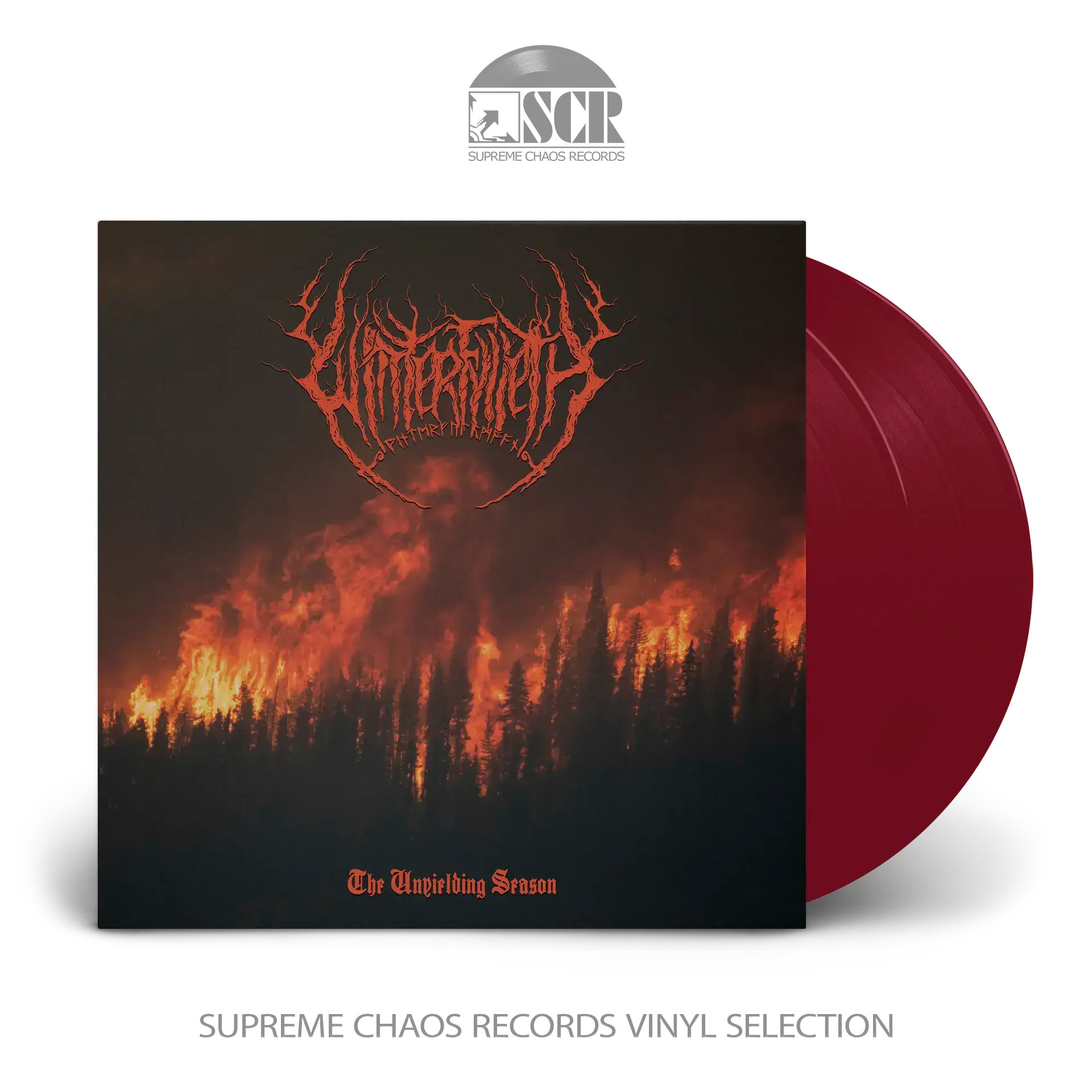 WINTERFYLLETH · The Unyielding Season | FUCHSIA 2LP (Black Metal Vinyl)