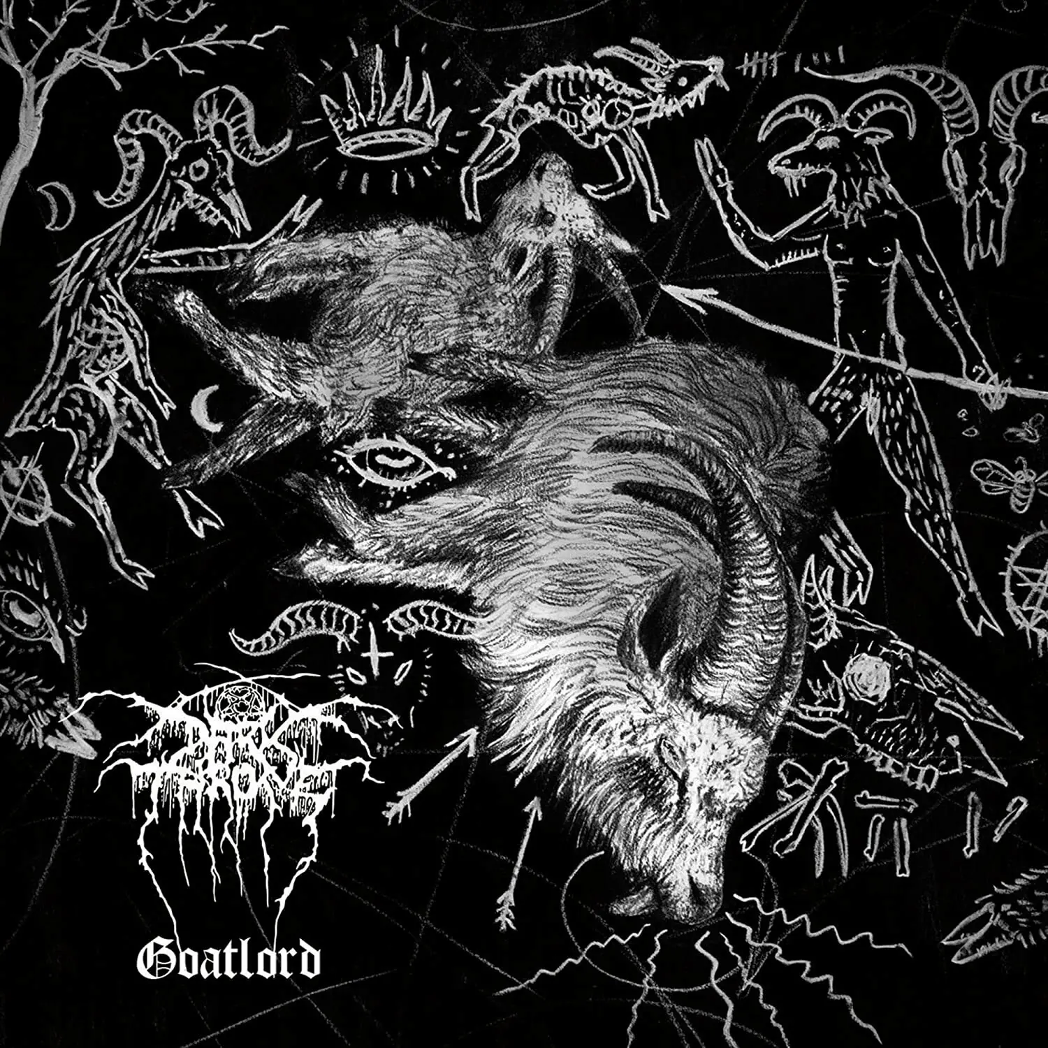 DARKTHRONE - Goatlord · BLACK LP · Picture 1 DARKTHRONE - Goatlord · BLACK LP (Black Metal Vinyl) · Picture 1