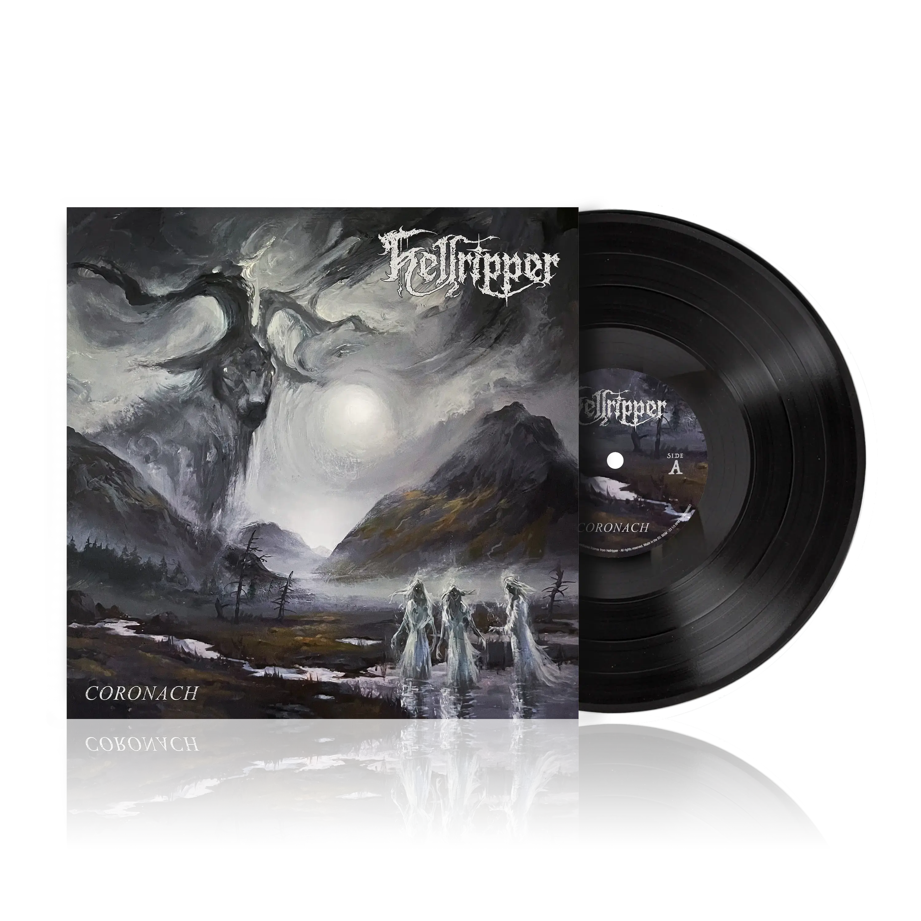 HELLRIPPER · Coronach | BLACK LP · Picture 2 HELLRIPPER · Coronach | BLACK LP (Black Metal/Thrash Metal Vinyl) · Picture 2