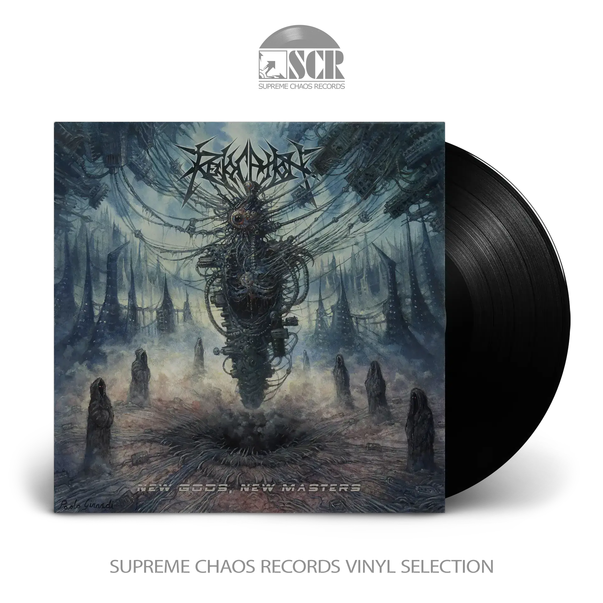 REVOCATION - New Gods, New Masters · BLACK LP (Death Metal/Thrash Metal Vinyl)