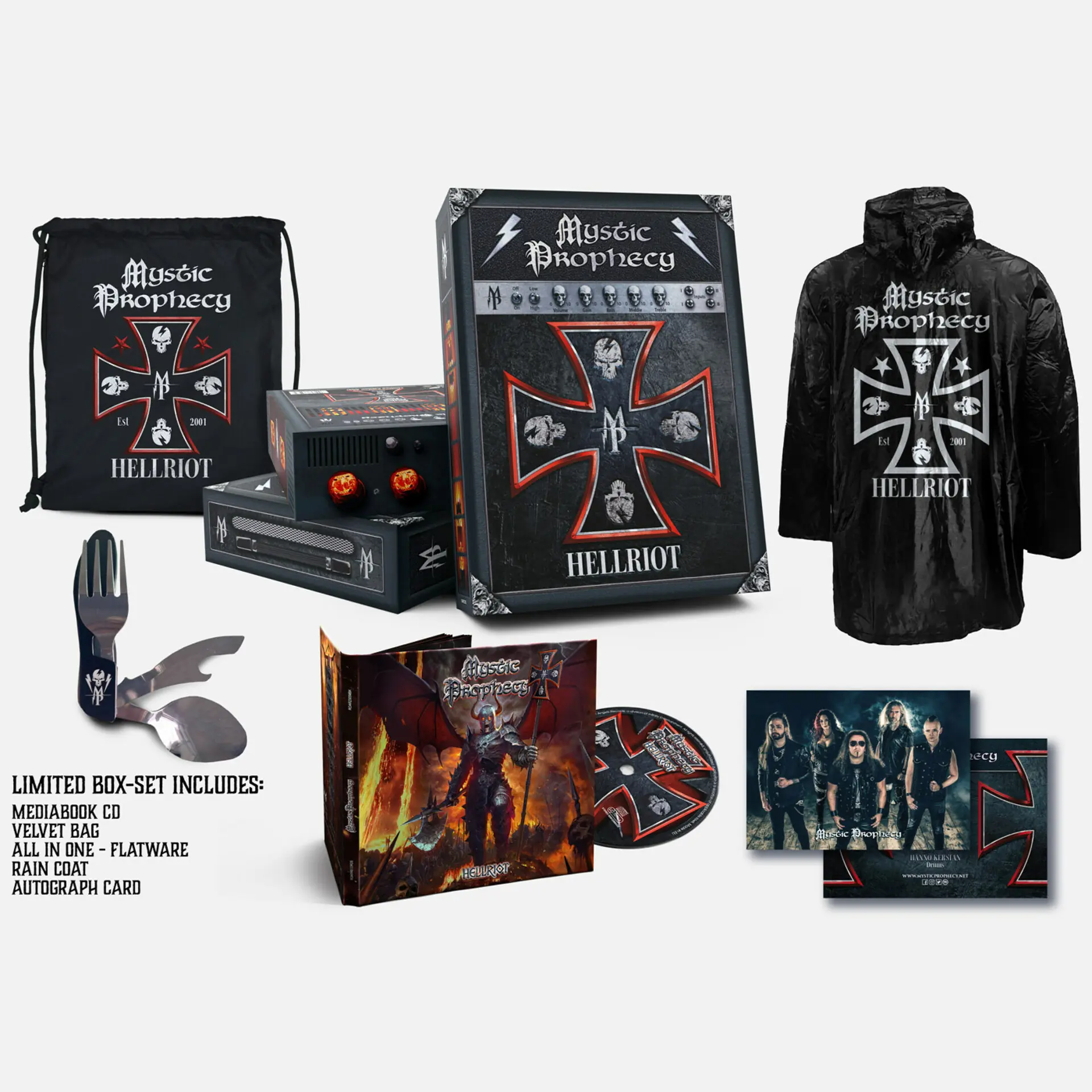 MYSTIC PROPHECY - Hellriot · BOXSET BOXCD