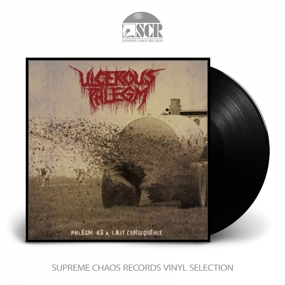 ULCEROUS PHLEGM - Phlegm As A Last Consequence · BLACK LP ULCEROUS PHLEGM - Phlegm As A Last Consequence · BLACK LP (Death Metal/Grindcore Vinyl)