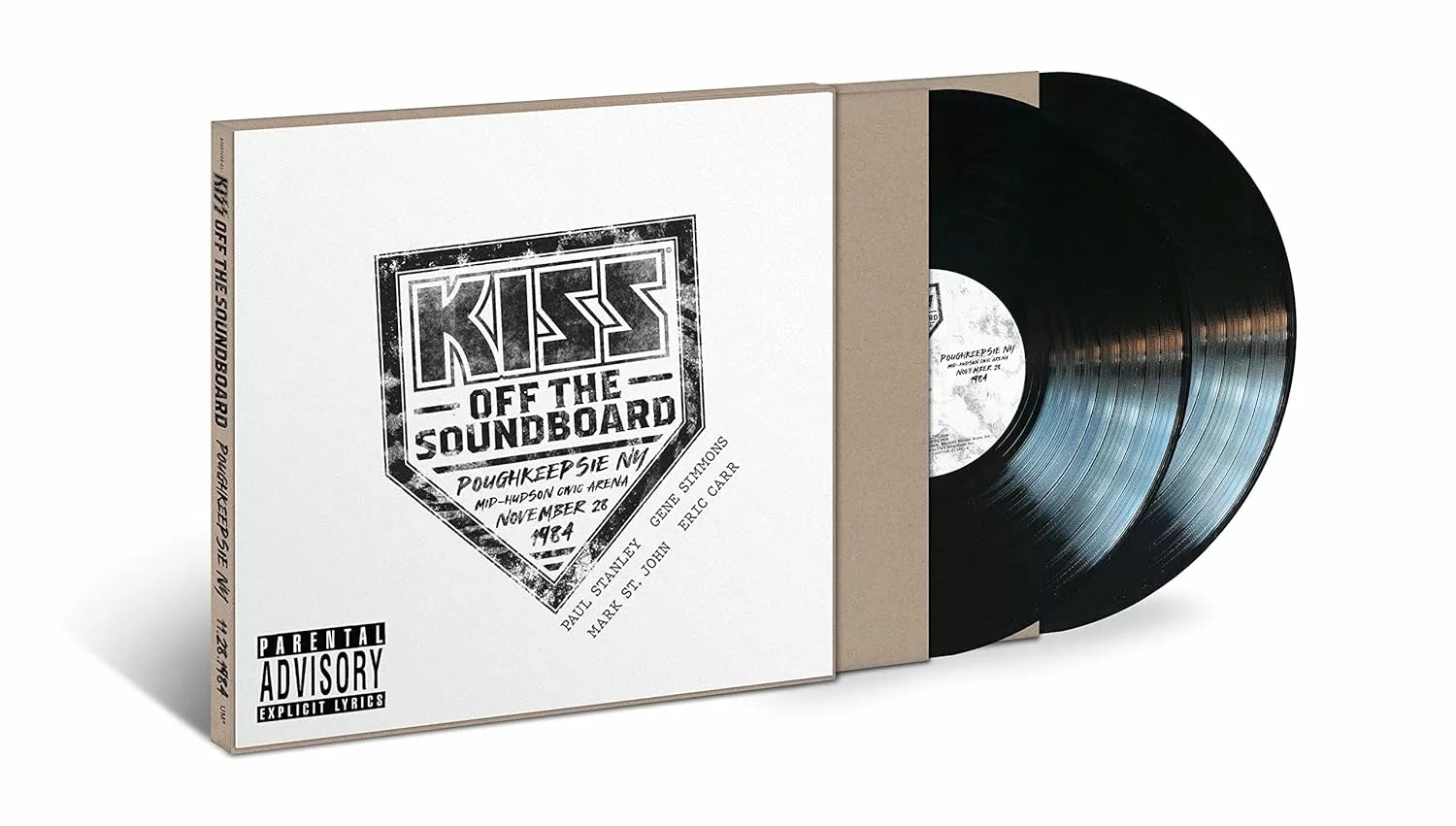 KISS · Off The Soundboard: Poughkeepsie, NY 1984 | BLACK DLP KISS · Off The Soundboard: Poughkeepsie, NY 1984 | BLACK DLP (Hard Rock Vinyl)