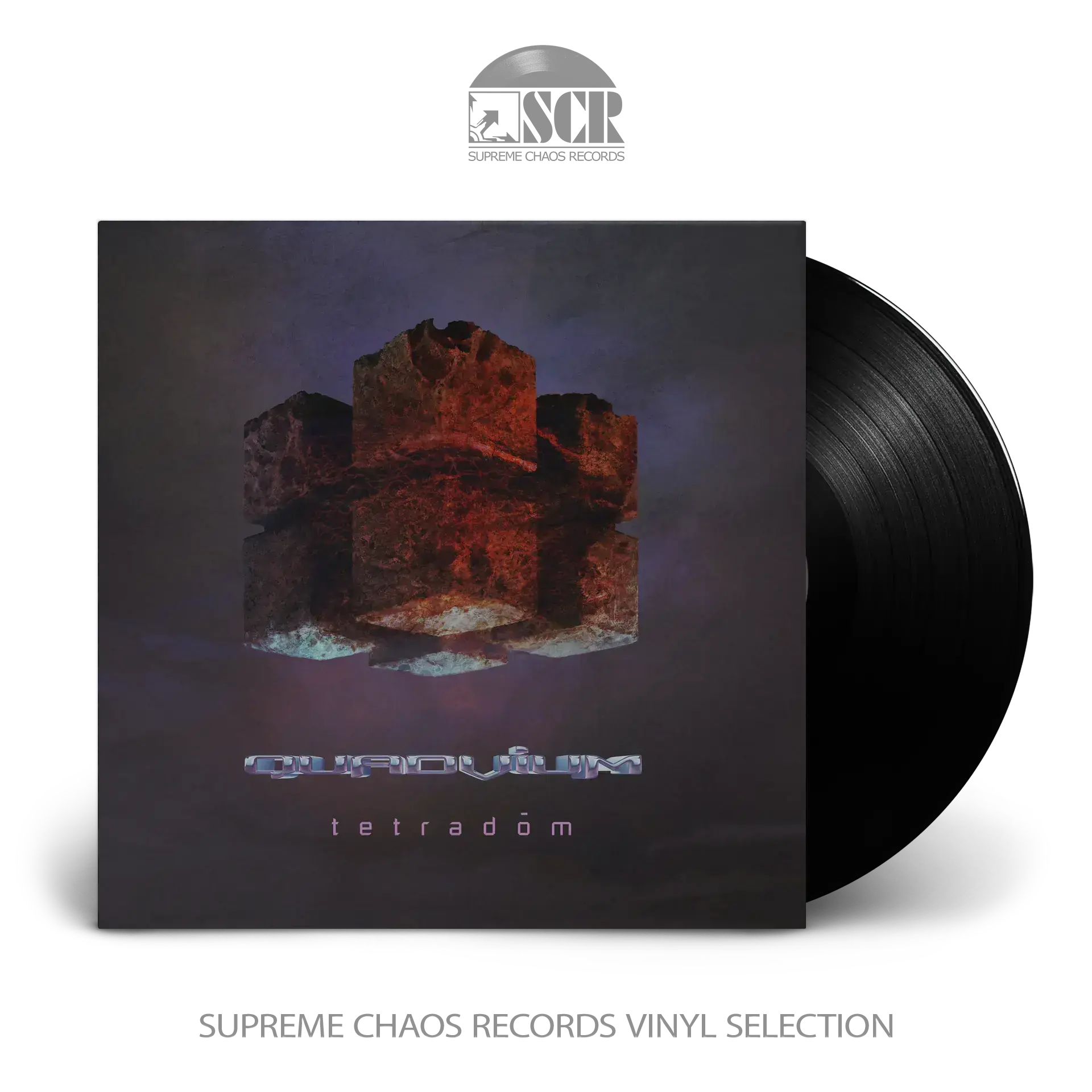 QUADVIUM - Tetradōm · BLACK LP (Progressive Metal/Avantgarde/Experimental Vinyl)