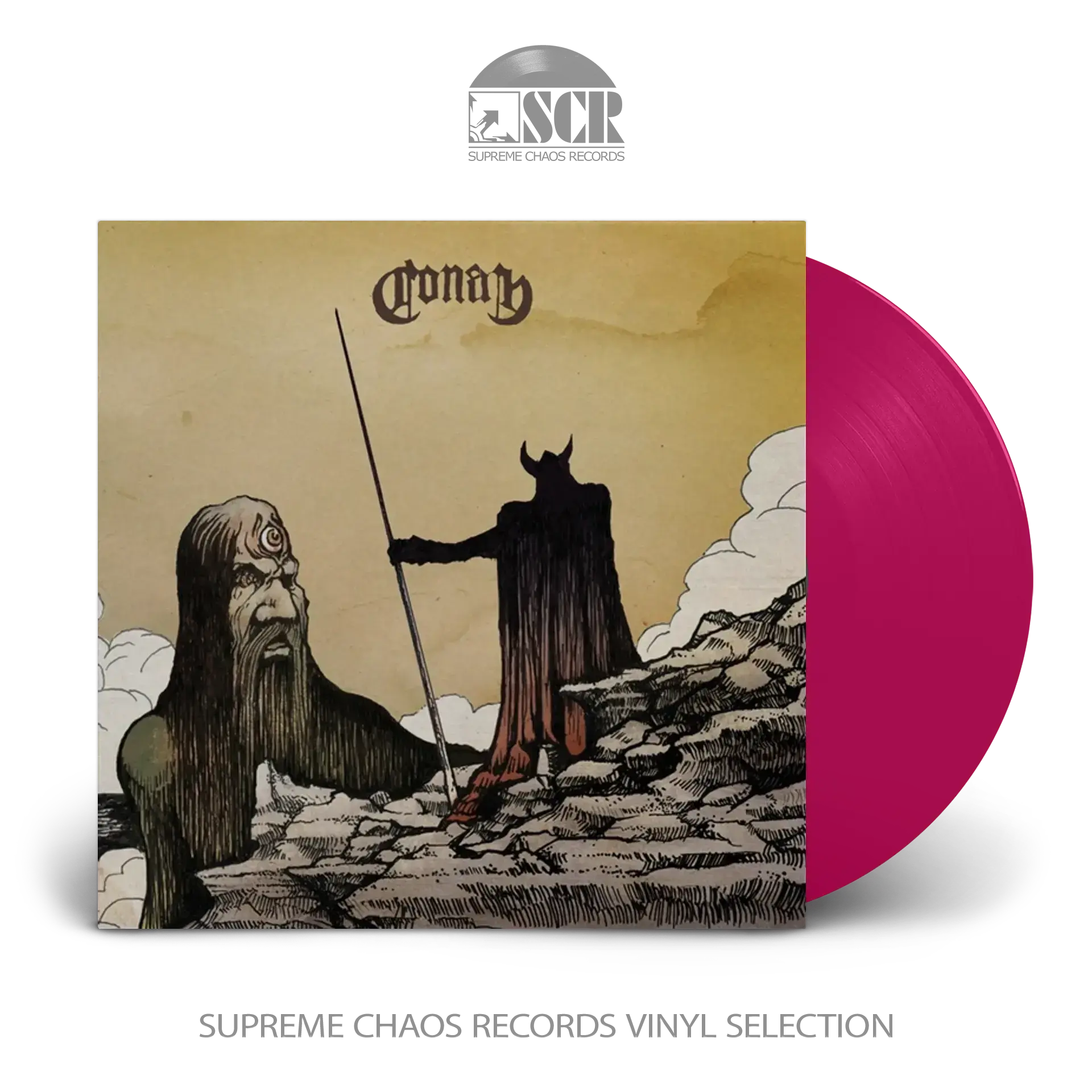 CONAN · Monnos | MAGENTA LP CONAN · Monnos | MAGENTA LP (Doom Metal Vinyl)