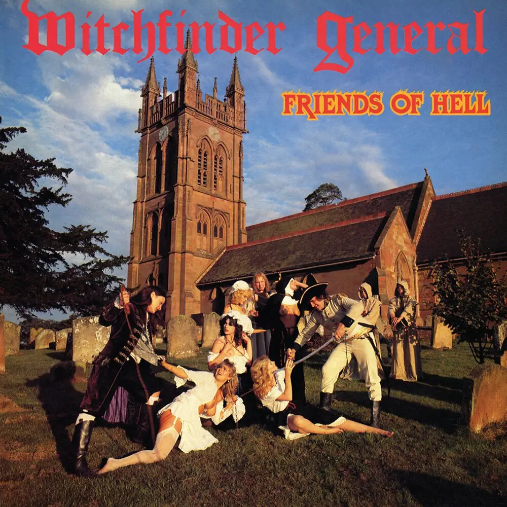 WITCHFINDER GENERAL - Friends Of Hell · BLACK LP 1