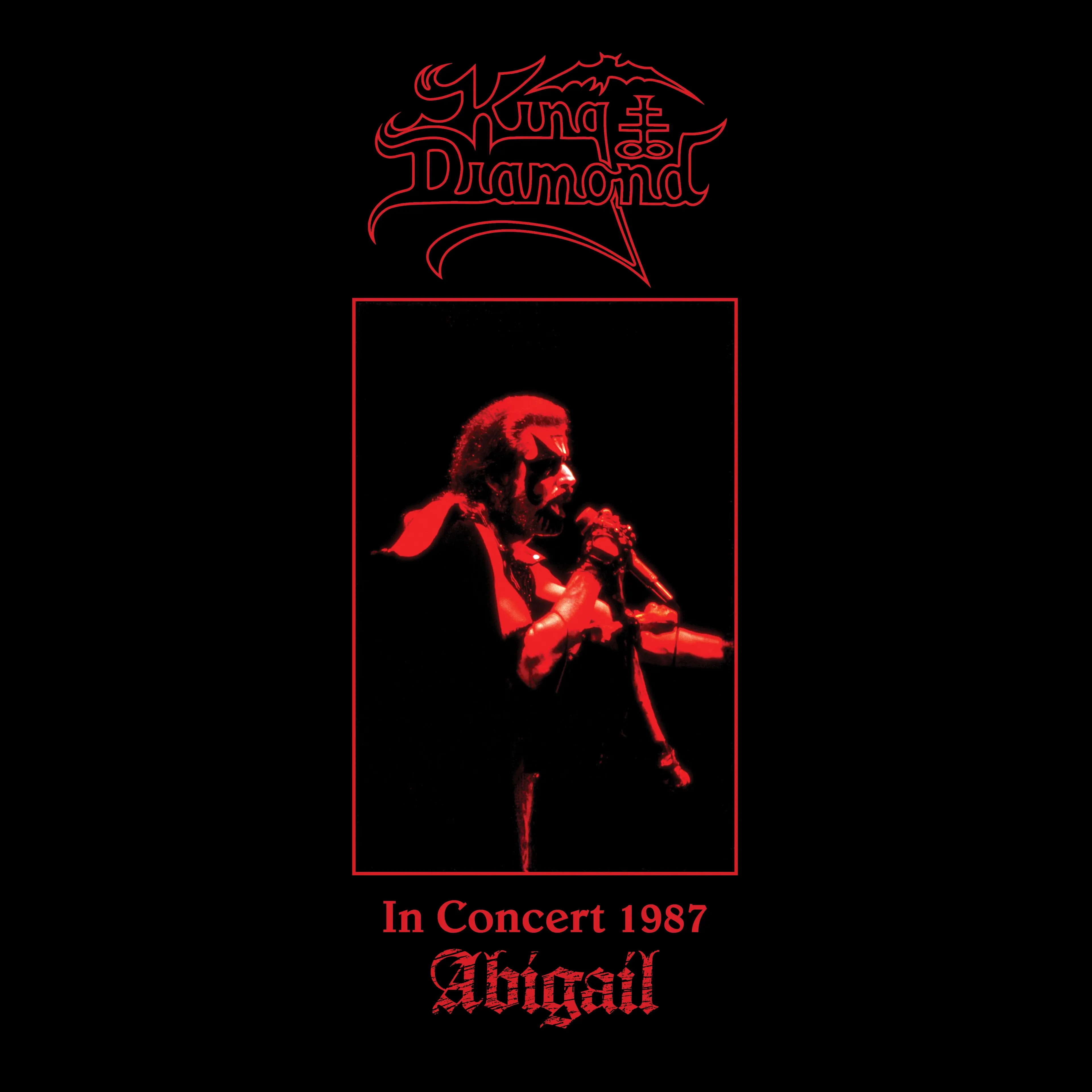 KING DIAMOND - In Concert 1987 - Abigail · BLACK LP 1