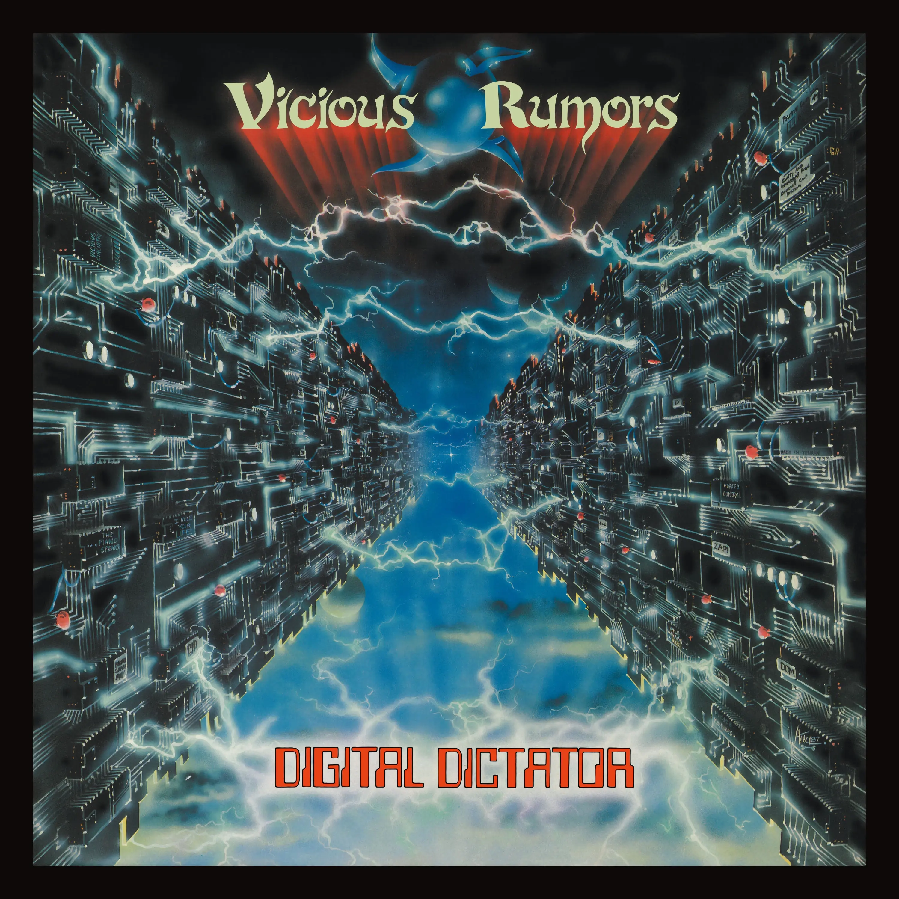 VICIOUS RUMORS - Digital Dictator (Re-Issue) · TRANSPARENT RED LP (Power Metal Vinyl) · Picture 1