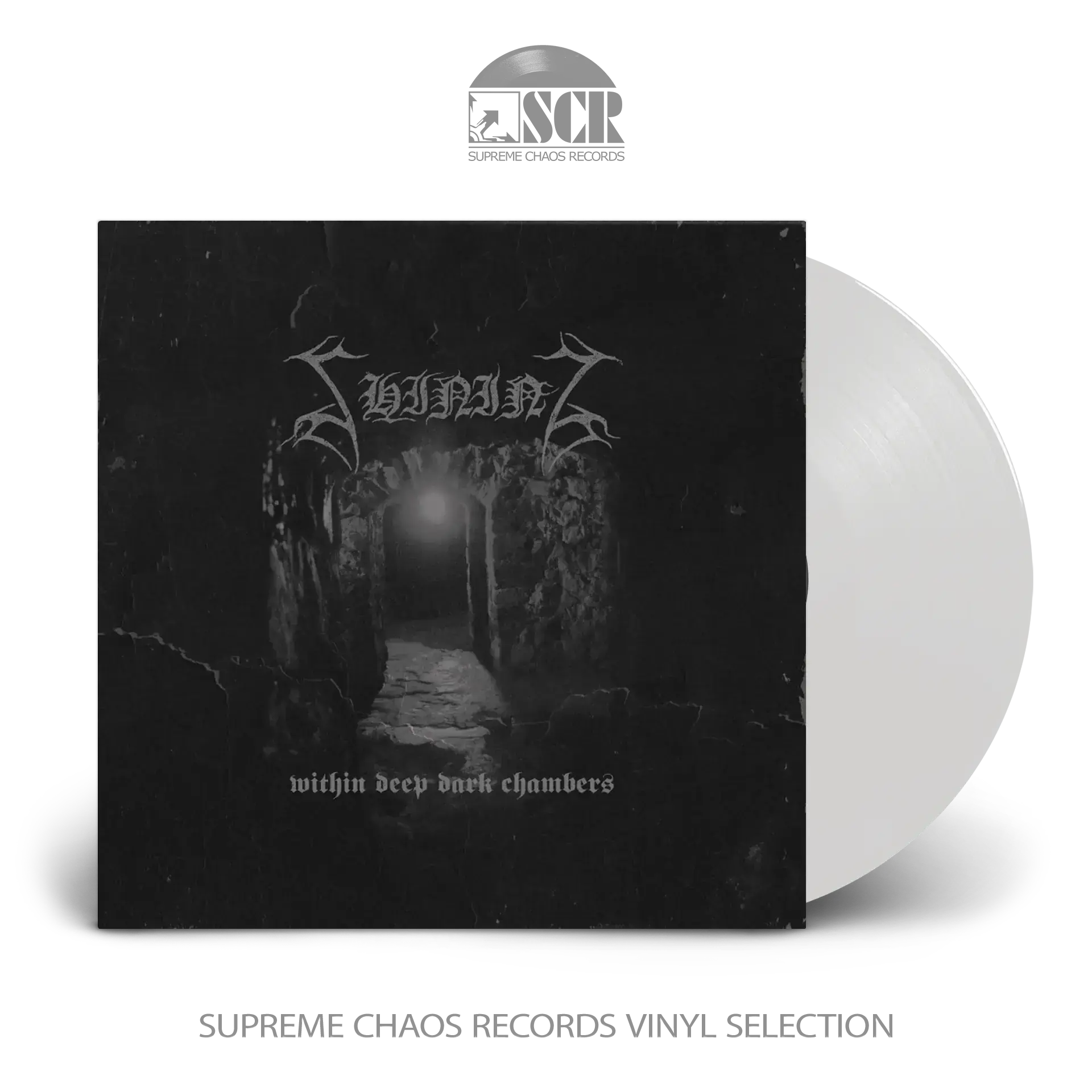 SHINING · I / Within Deep Dark Chambers | WHITE LP (Depressive Black Metal Vinyl)