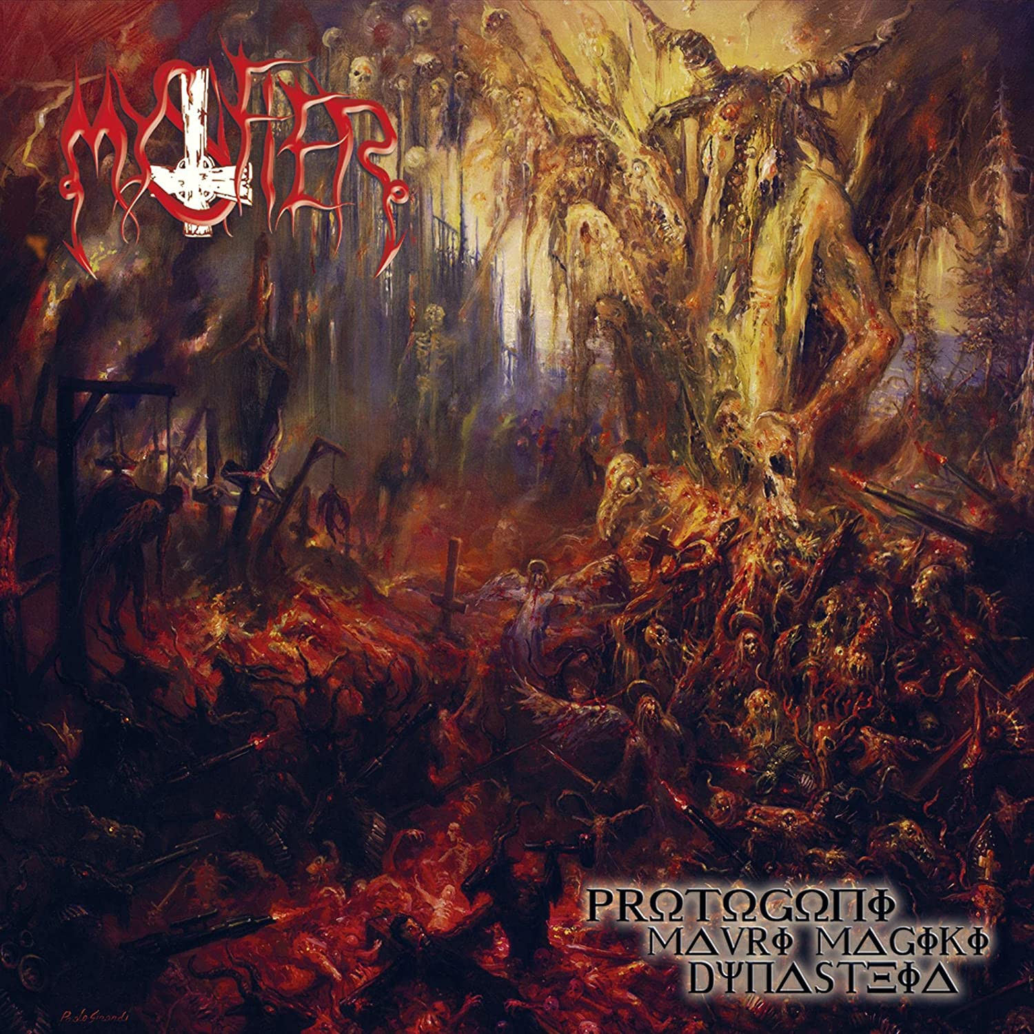 MYSTIFIER - Protogoni Mavri Magiki Dynasteia [BLACK LP] 1