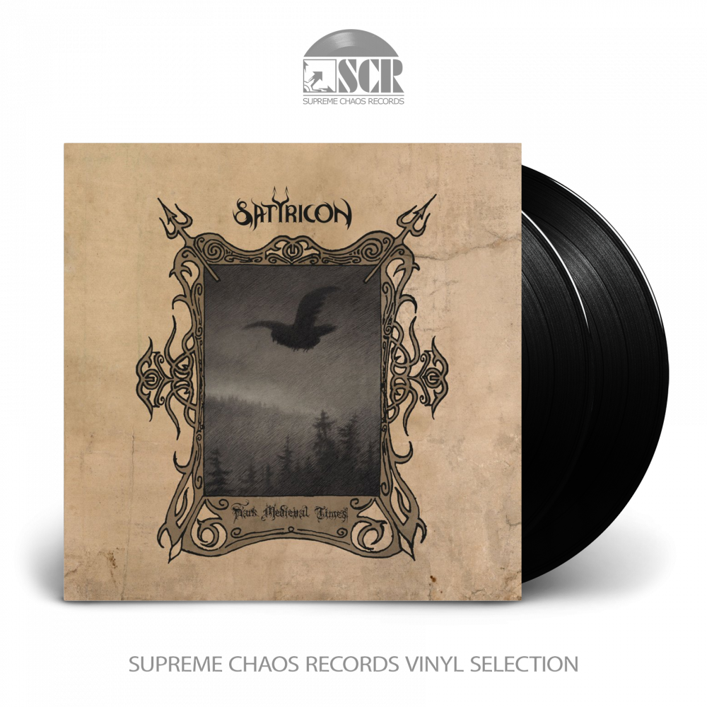SATYRICON - Dark Medieval Times · BLACK 2LP (Black Metal Vinyl)