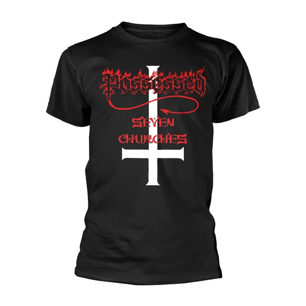 POSSESSED - Seven Churches · T-SHIRT (Death Metal Clothes)