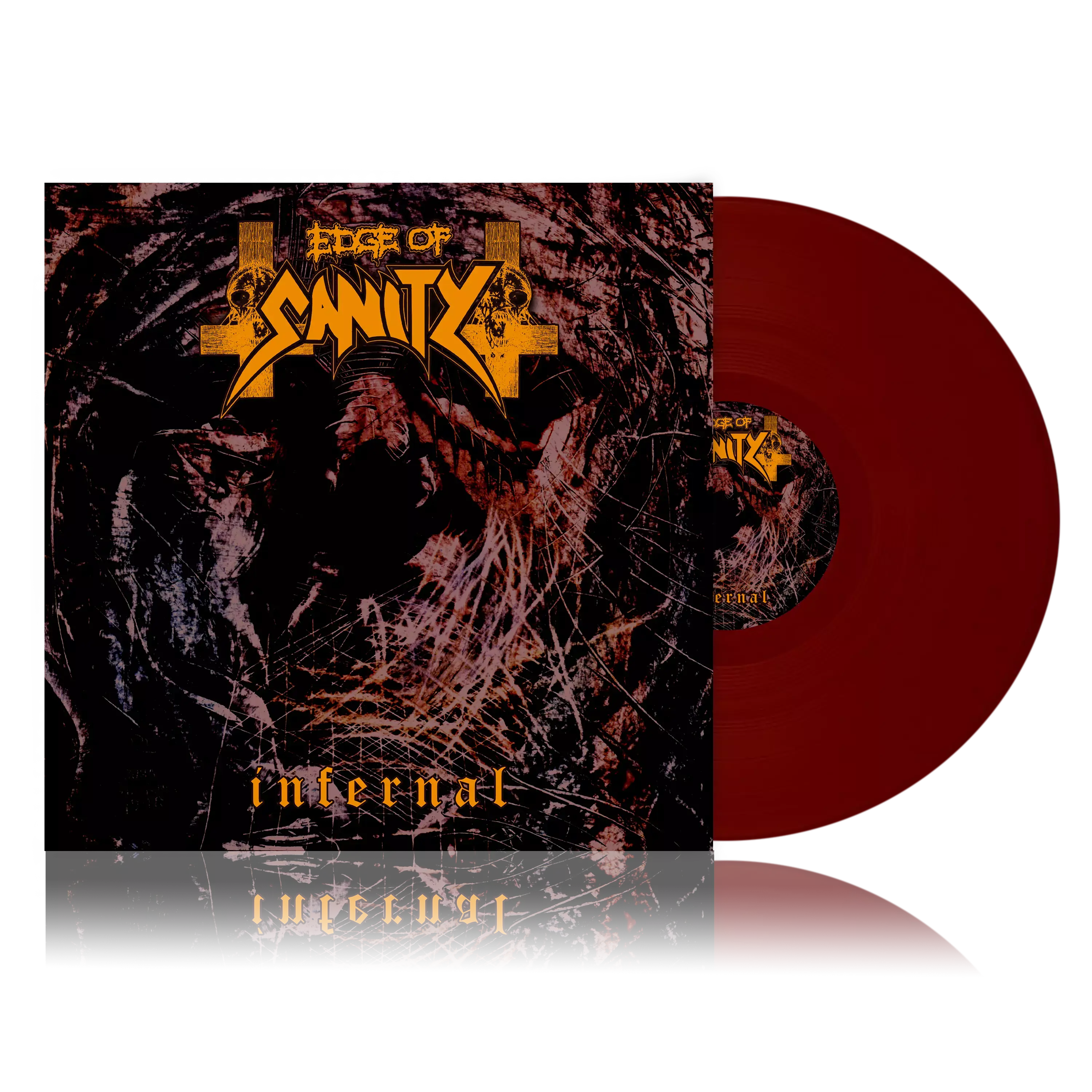 EDGE OF SANITY - Infernal (Re-Issue) · DEEP BLOOD RED LP