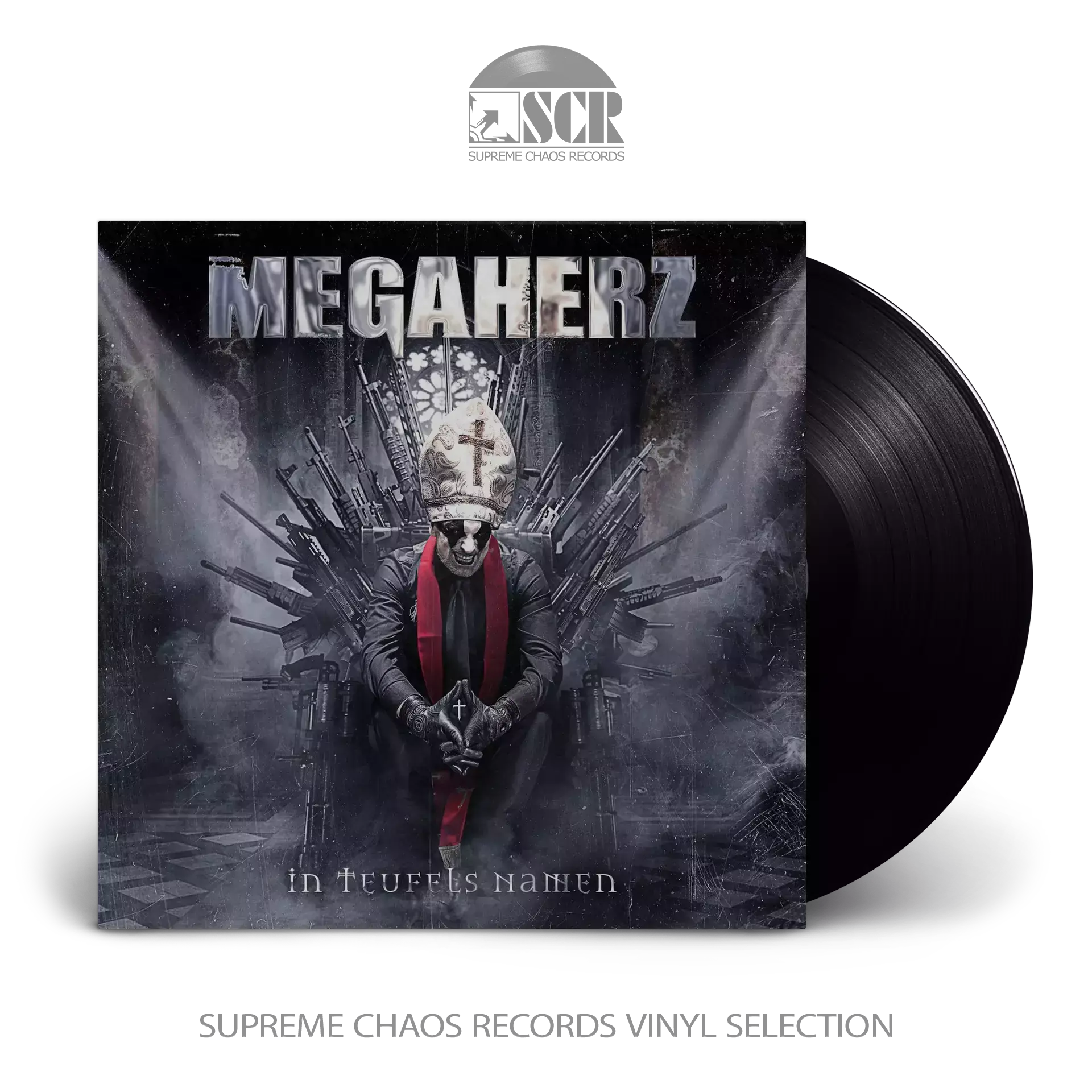 MEGAHERZ · In Teufels Namen | BLACK LP MEGAHERZ · In Teufels Namen | BLACK LP (Dark Rock Vinyl)