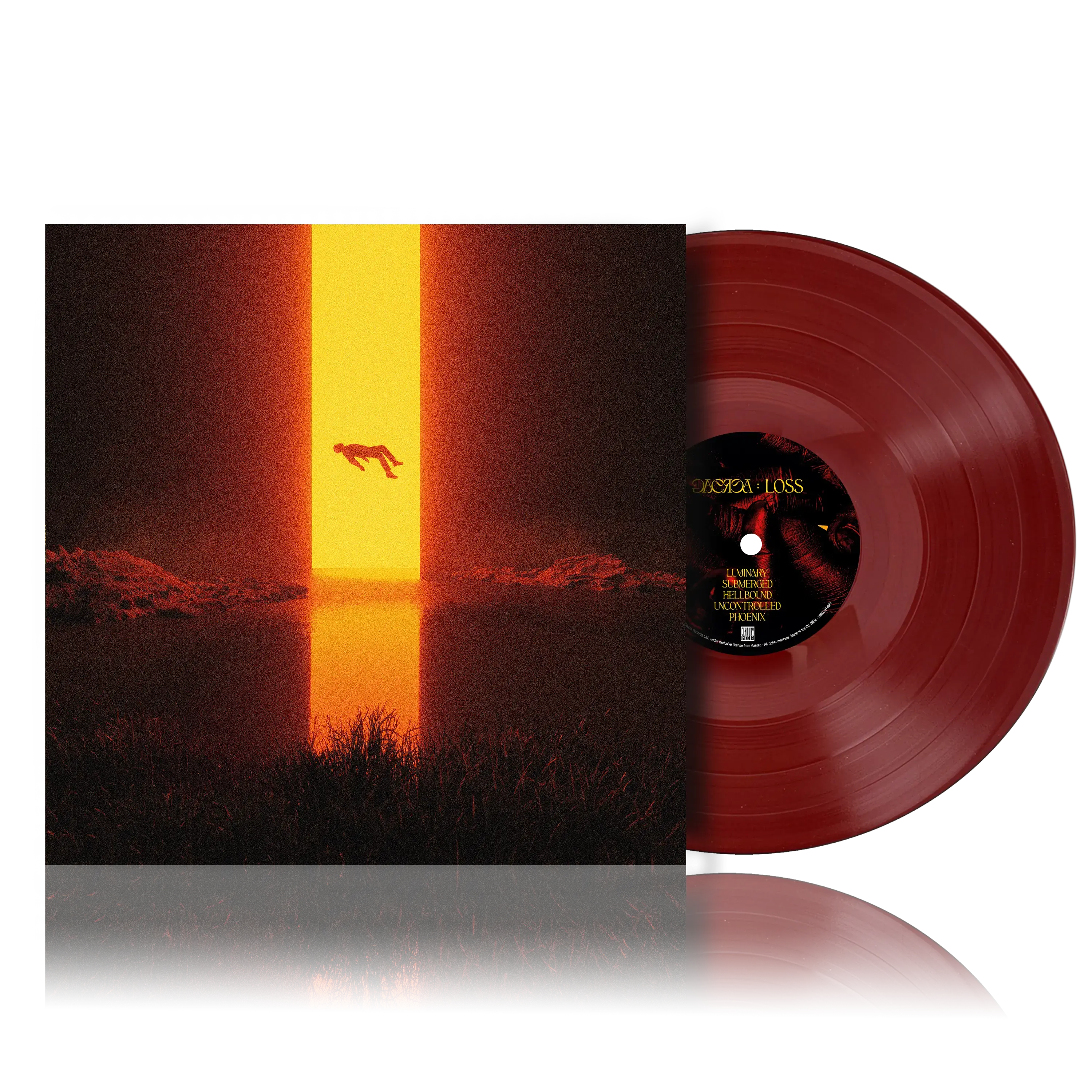 GAEREA · Loss | DEEP BLOOD RED LP (Black Metal Vinyl) · Picture 2