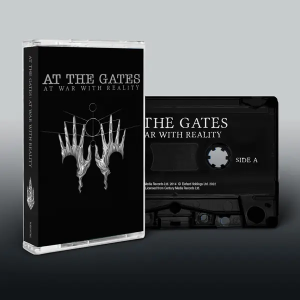 AT THE GATES · At War With Reality | BLACK TAPE AT THE GATES · At War With Reality | BLACK TAPE (Death Metal Tapes)