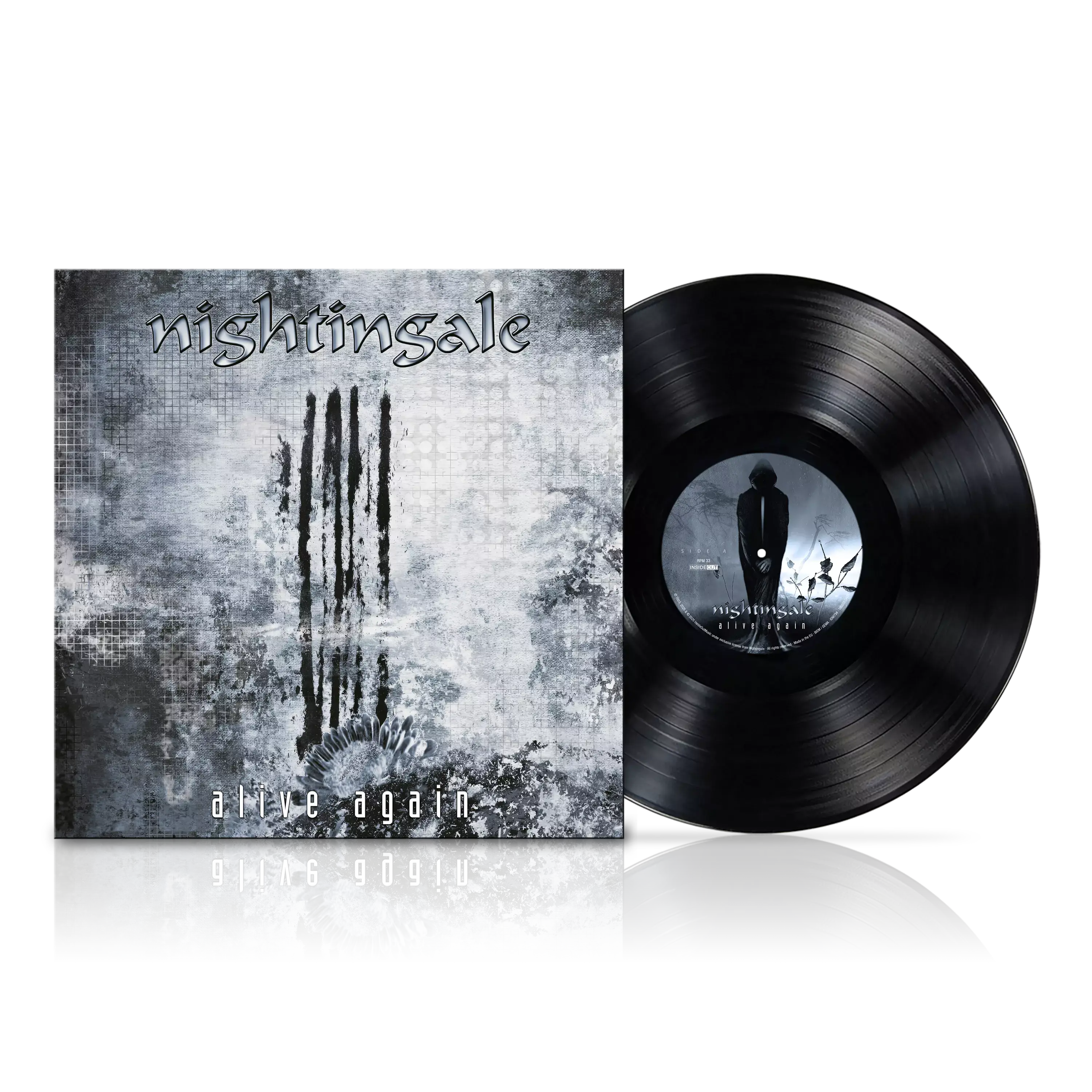 NIGHTINGALE - Alive Again (Re-Issue) · BLACK LP