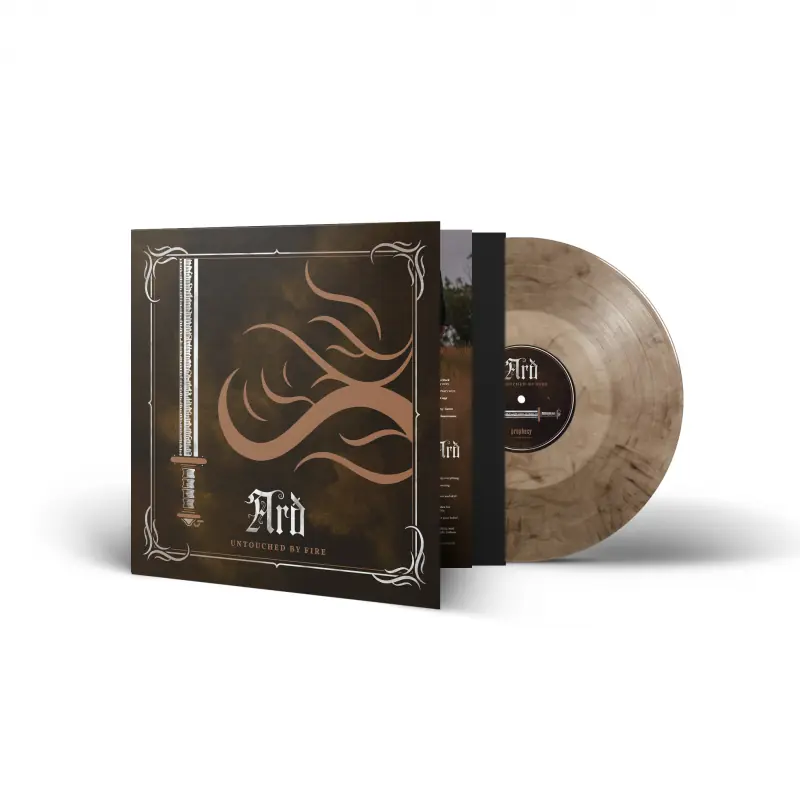 ARD - Untouched By Fire · CLEAR/BLACK MARBLED LP ARD - Untouched By Fire · CLEAR/BLACK MARBLED LP (Doom Metal Vinyl)
