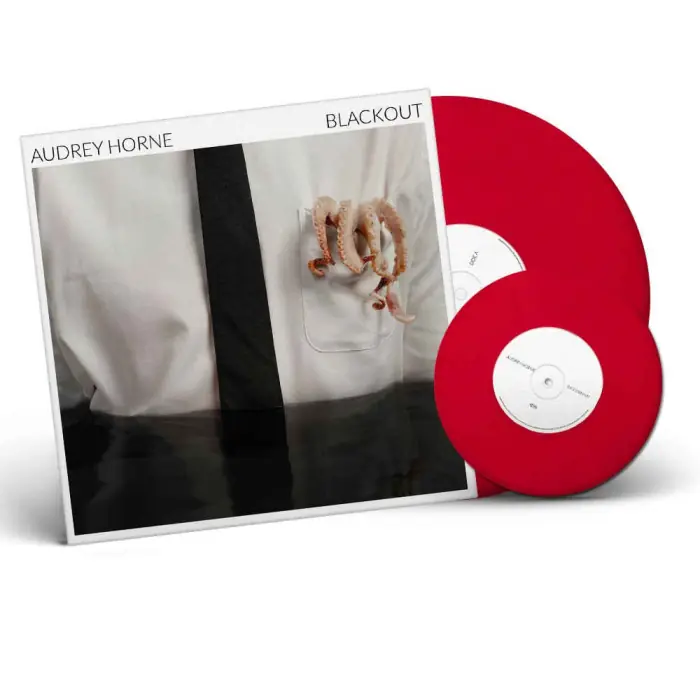 AUDREY HORNE - Blackout · RED LP+7" EP (Hard Rock Vinyl)